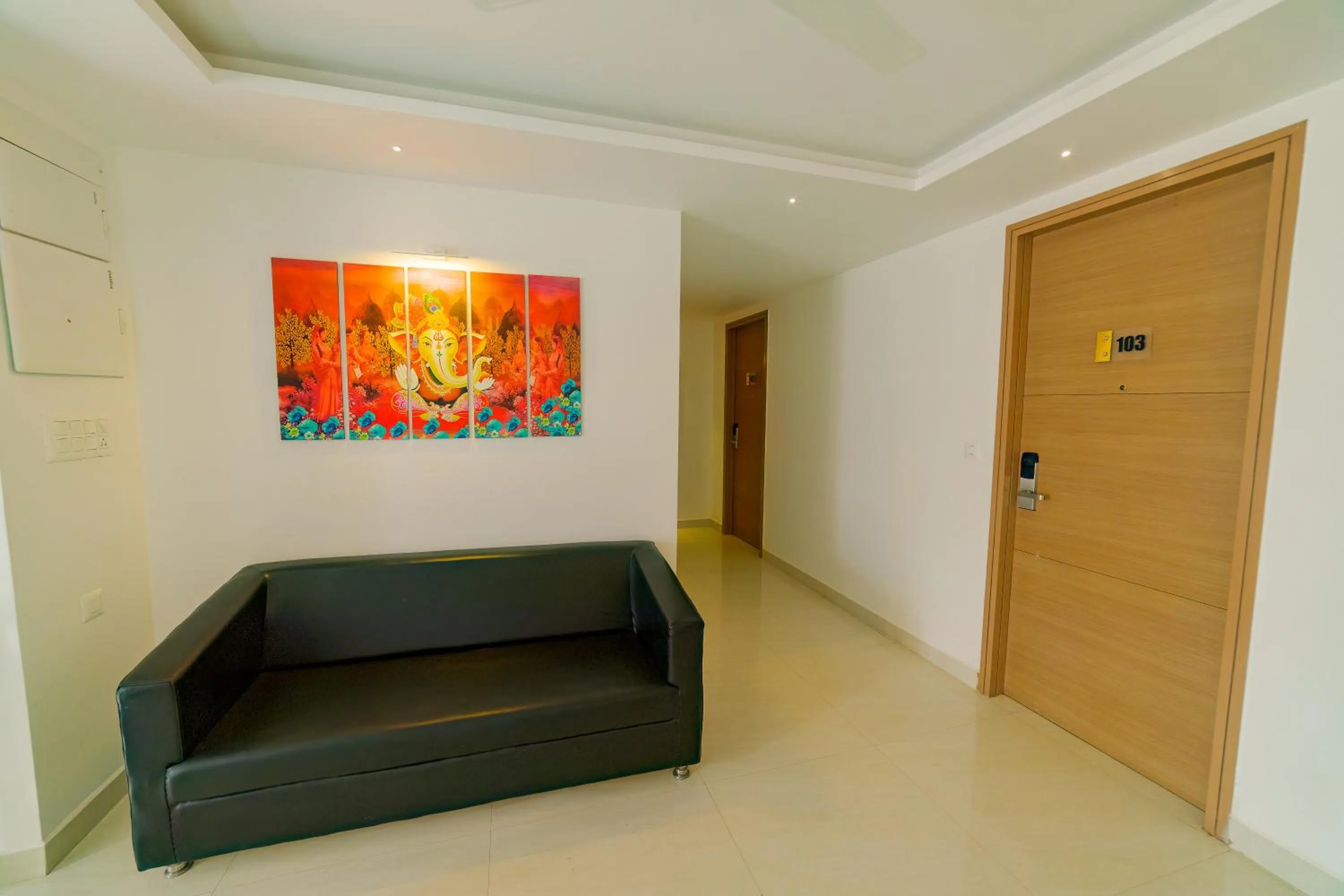 Communal lounge/ TV room in Sri K residency