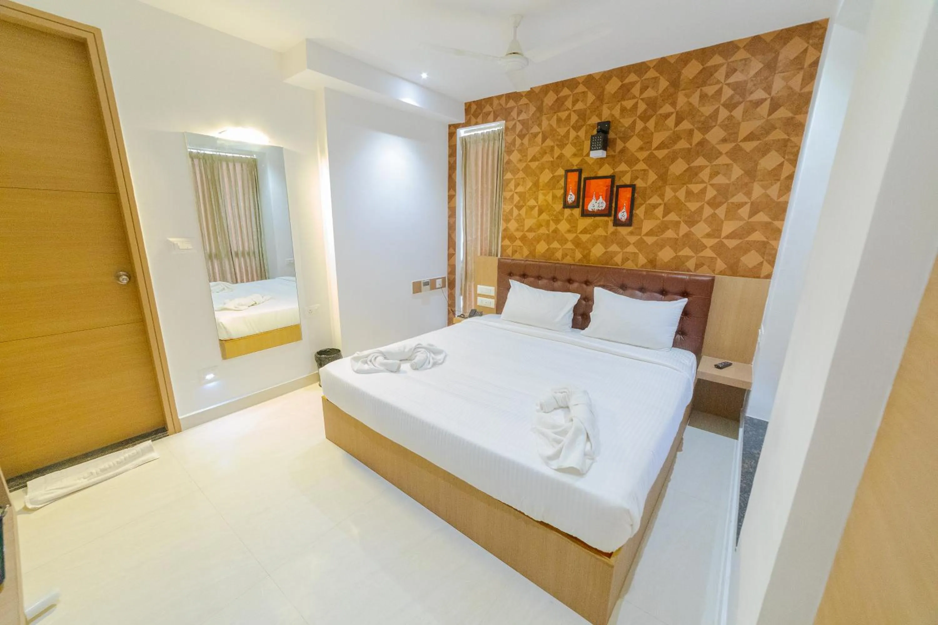 Bedroom, Bed in Sri K residency