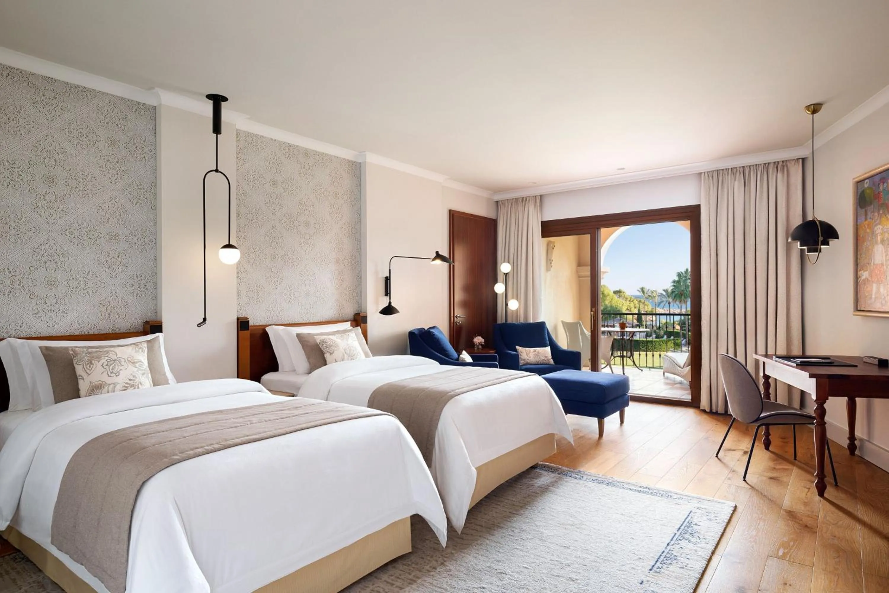 Bedroom, Bed in The St. Regis Mardavall Mallorca Resort