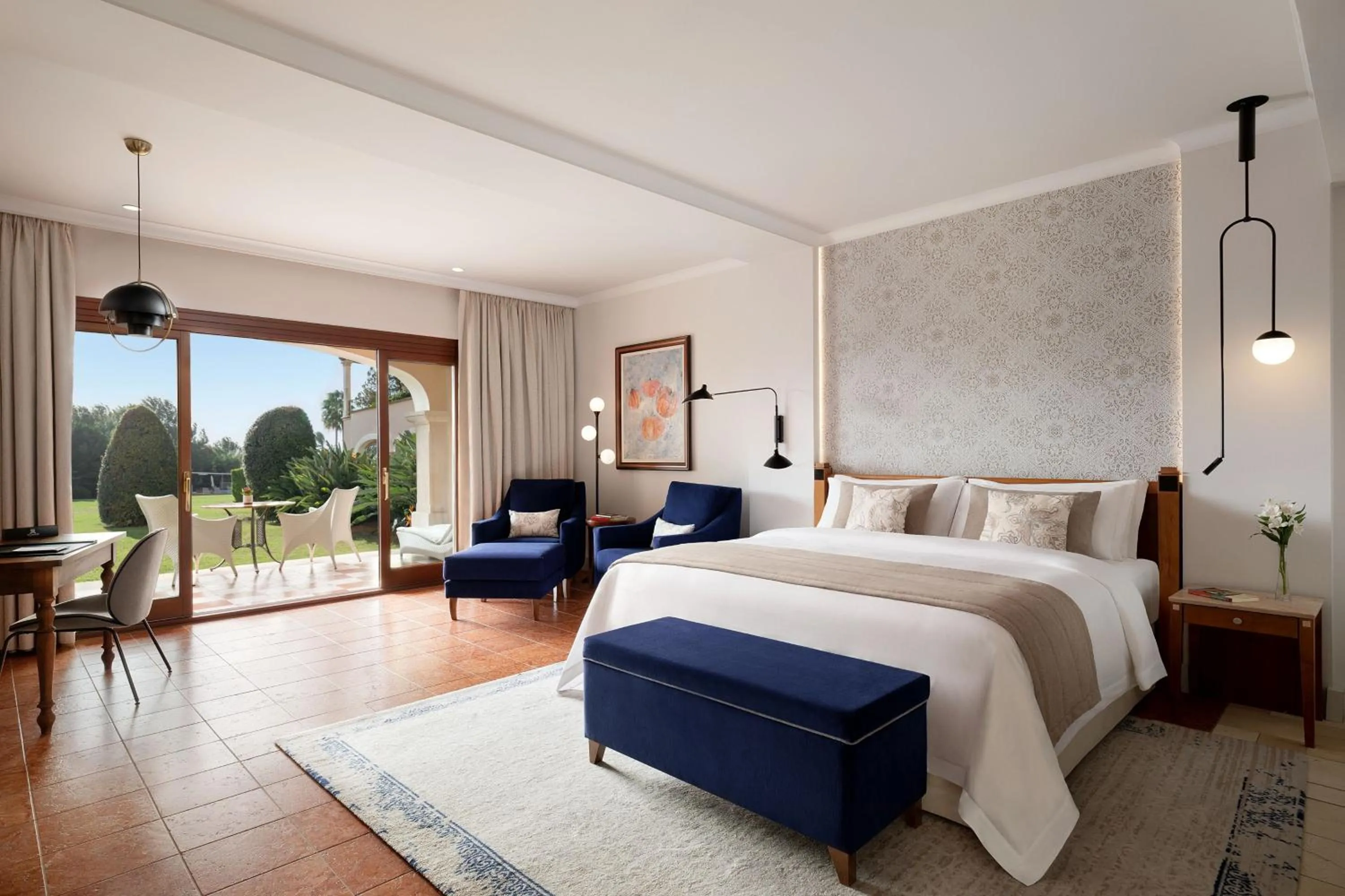 Photo of the whole room, Bed in The St. Regis Mardavall Mallorca Resort