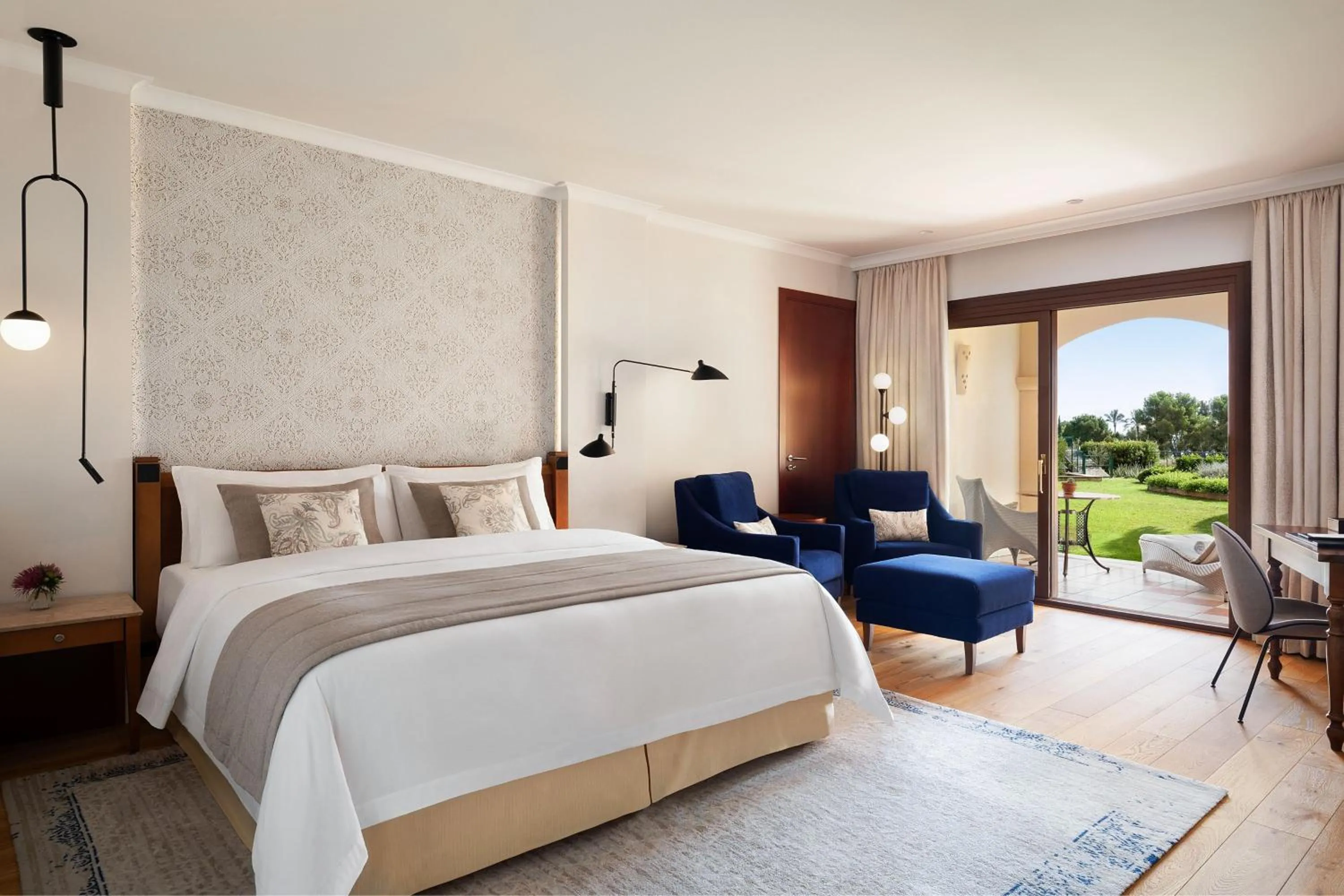 Photo of the whole room, Bed in The St. Regis Mardavall Mallorca Resort