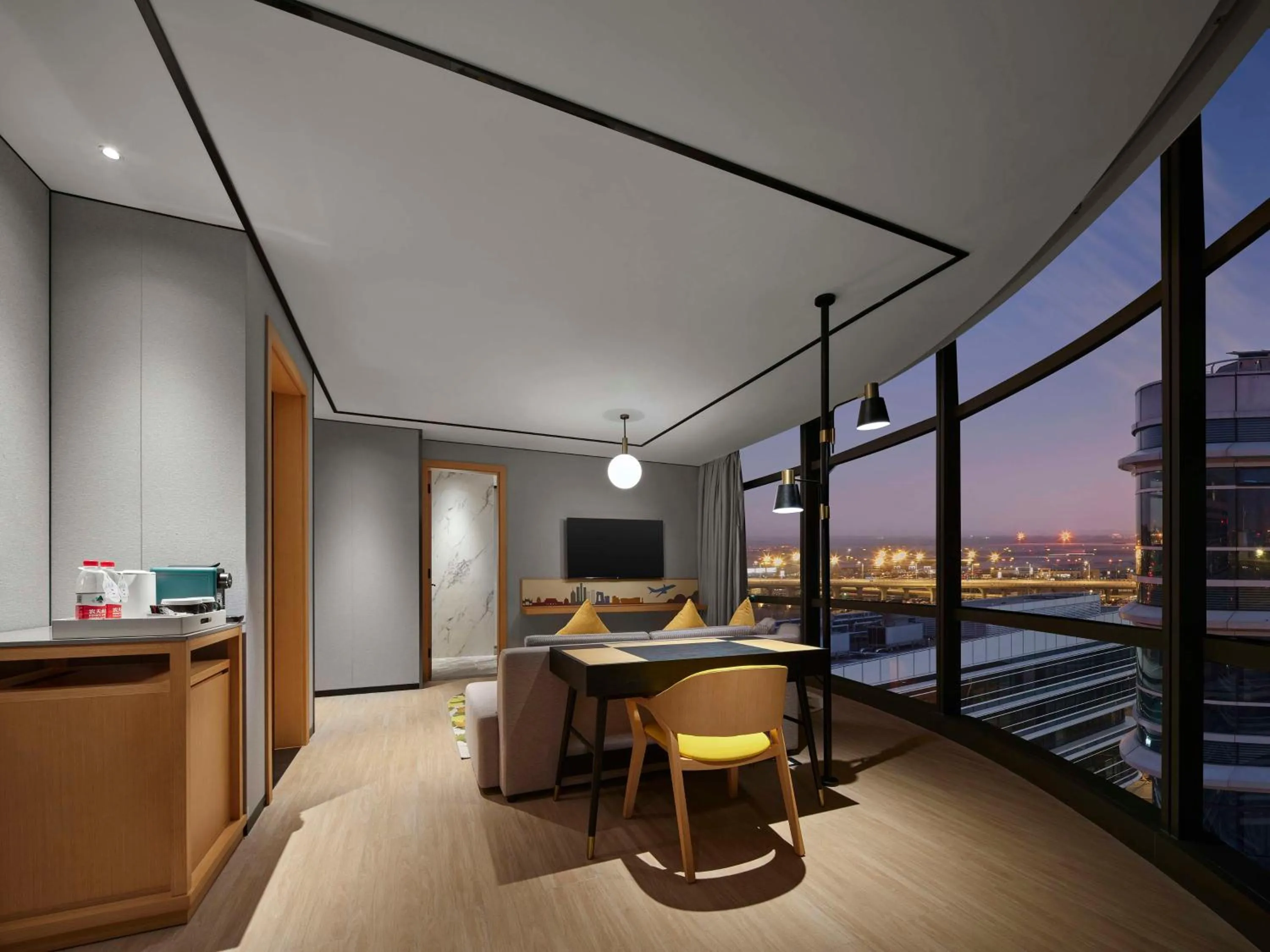 Bedroom in Hilton Garden Inn Beijing Daxing International Airport