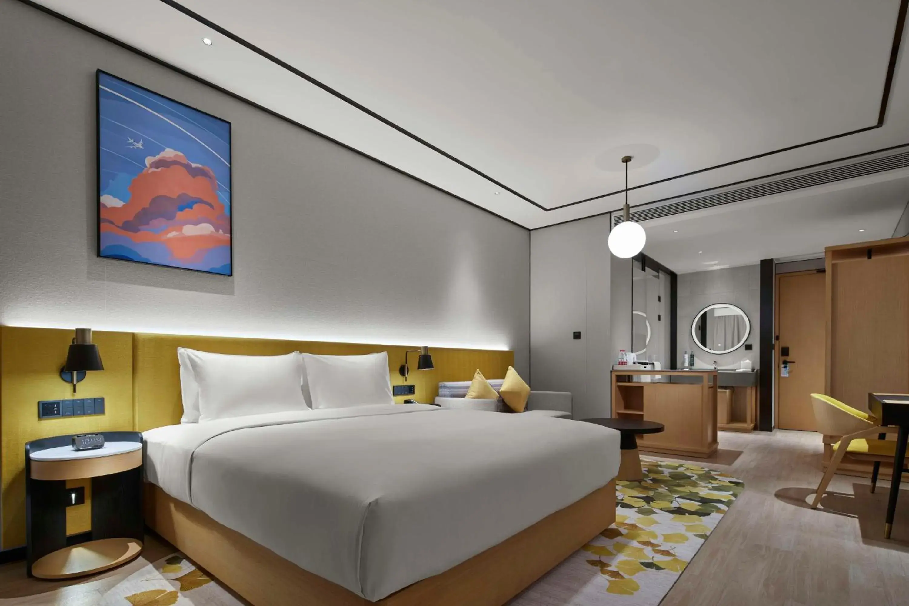 Deluxe King Room in Hilton Garden Inn Beijing Daxing International Airport Deluxe King Room in Hilton Garden Inn Beijing Daxing International Airport