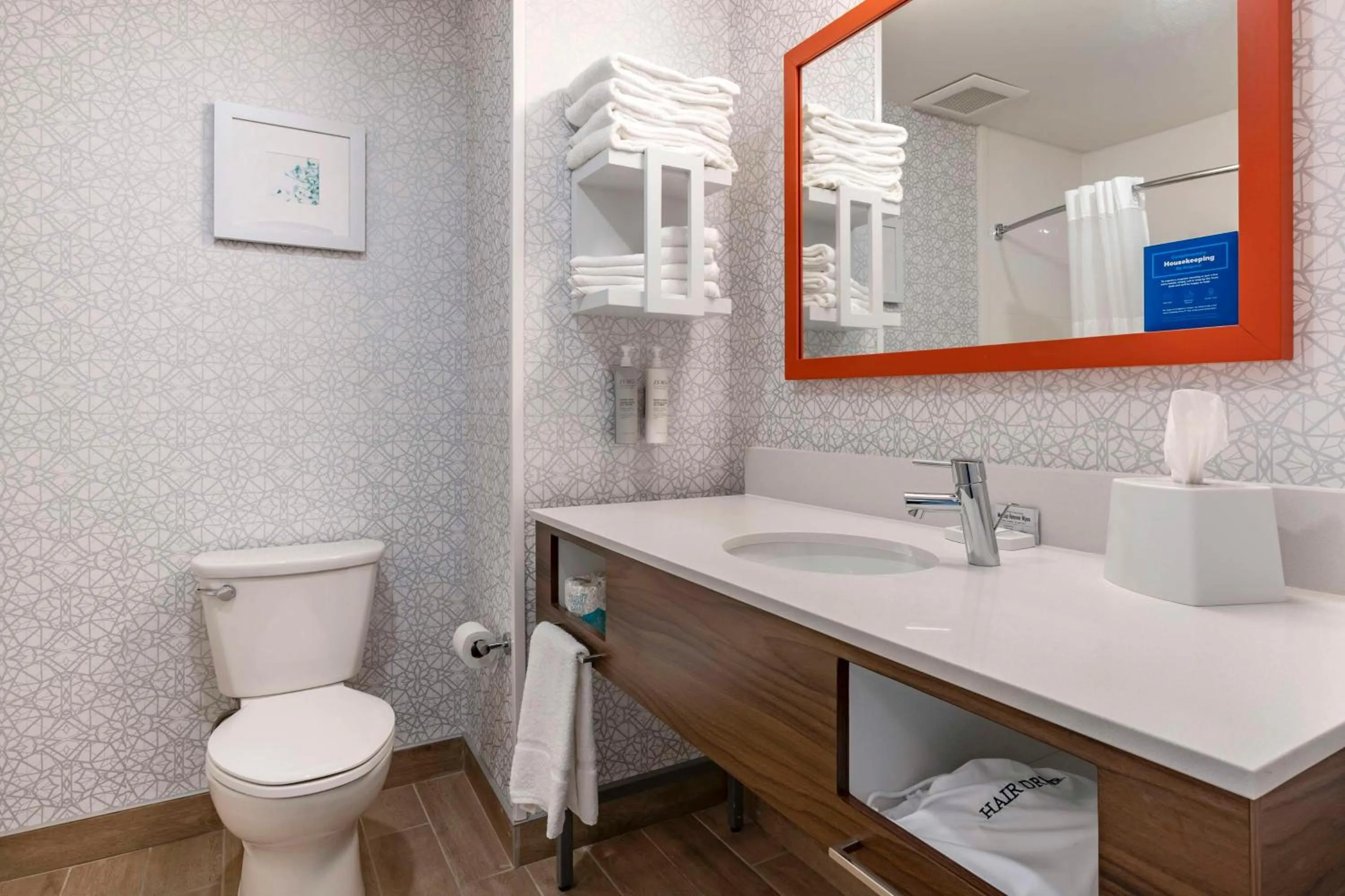 Bathroom in Hampton Inn Nicholasville Brannon Crossing, Ky