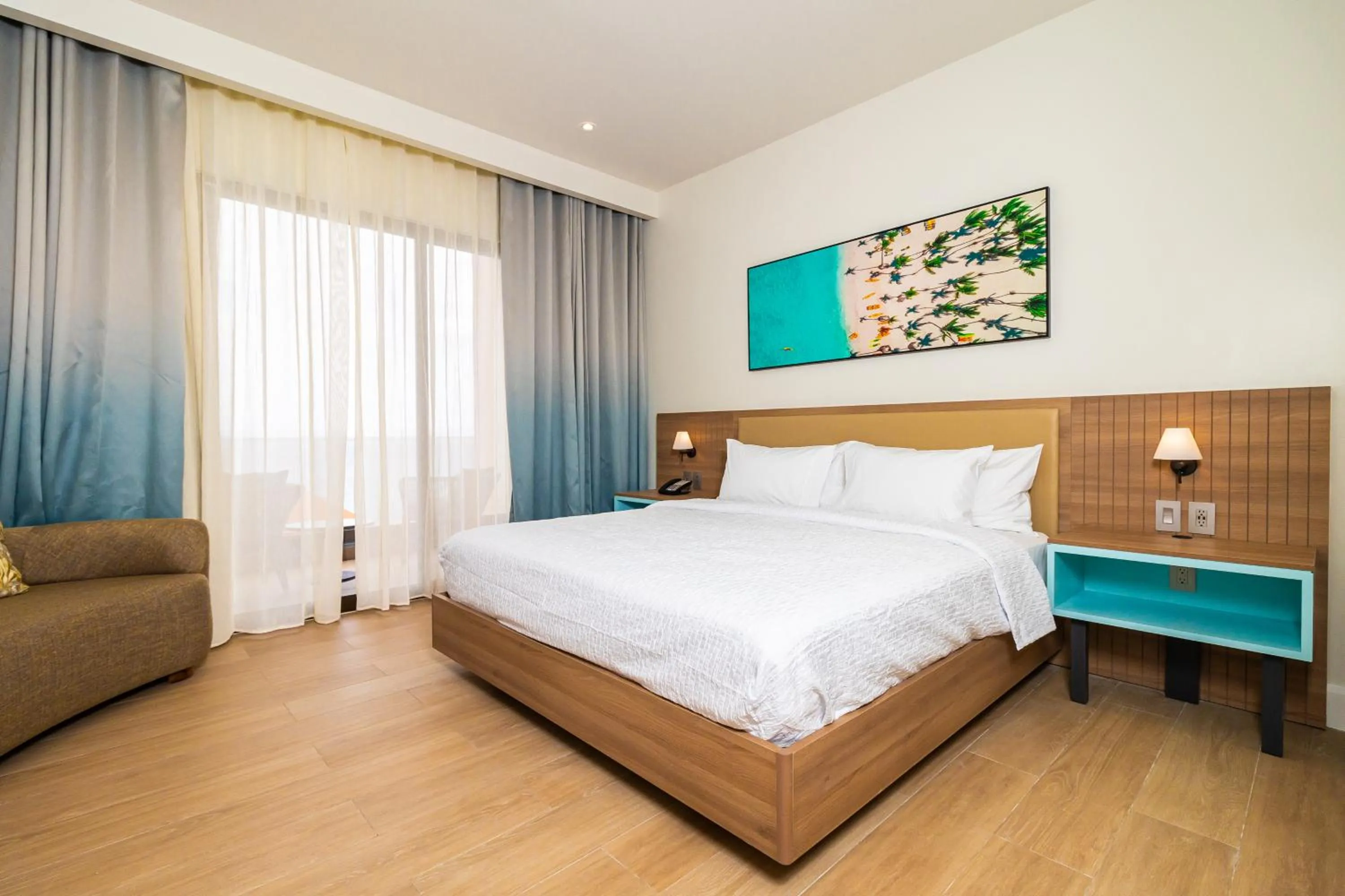 Sea view, Bed in Hilton Garden Inn La Romana