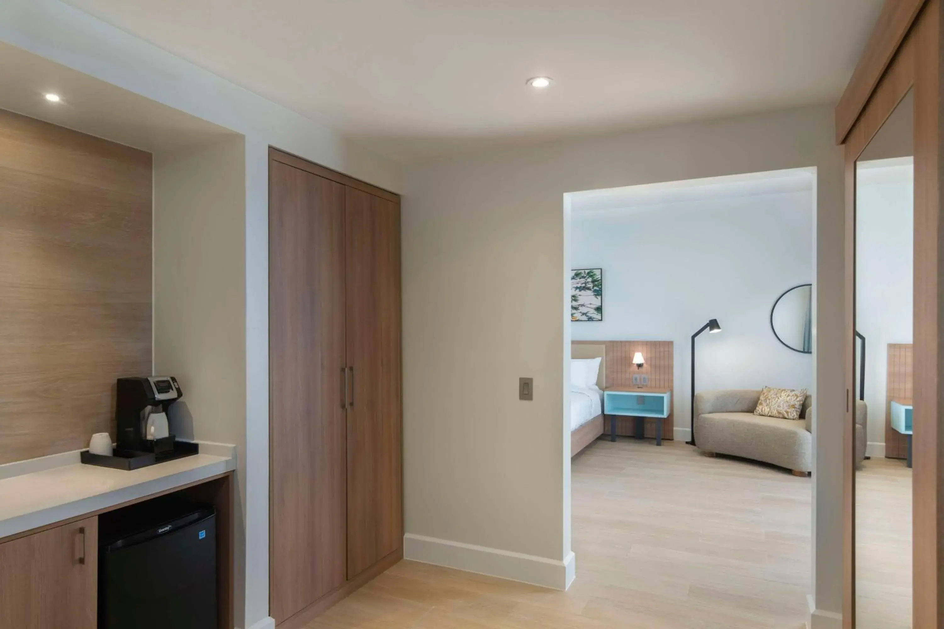 King Room with Roll-In Shower - Mobility Access in Hilton Garden Inn La Romana King Room with Roll-In Shower - Mobility Access in Hilton Garden Inn La Romana