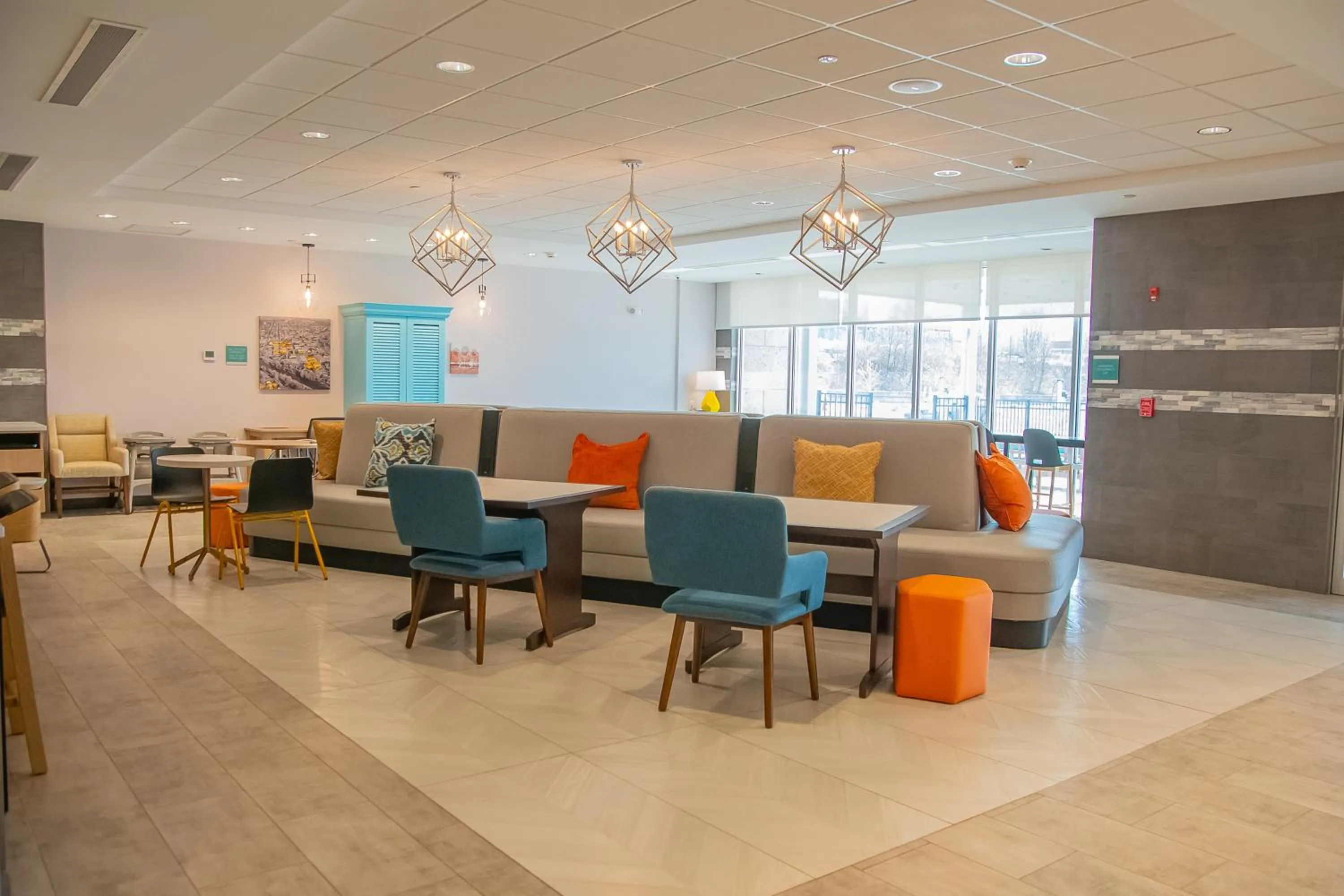 Lobby or reception in Home2 Suites By Hilton Logansport