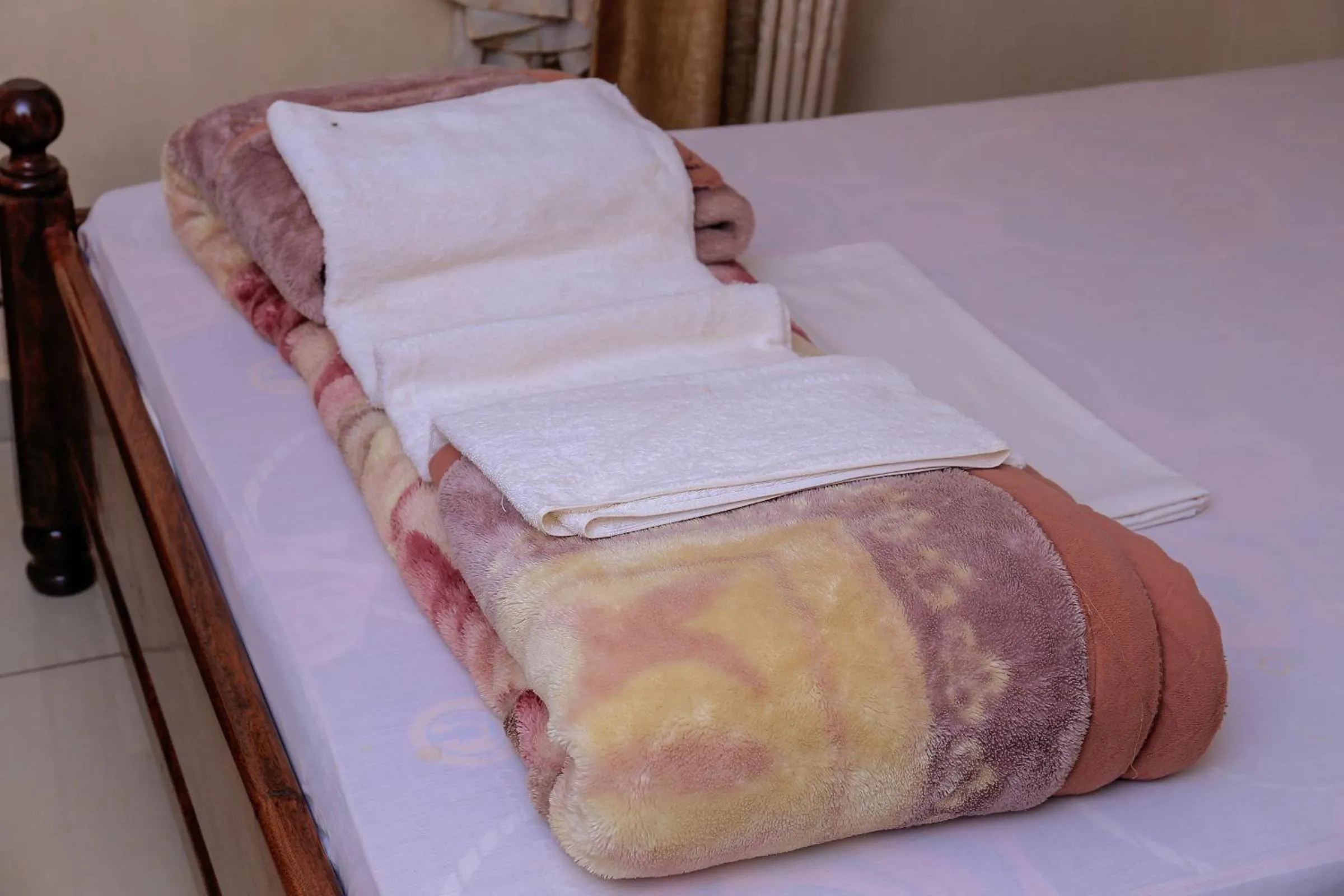 Bed in Precise Motel