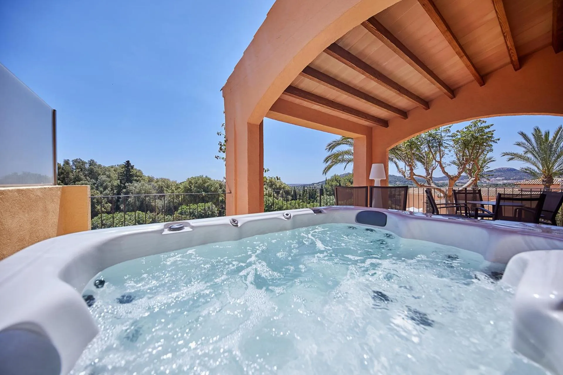 Hot Tub in Pula Suites Boutique Resort