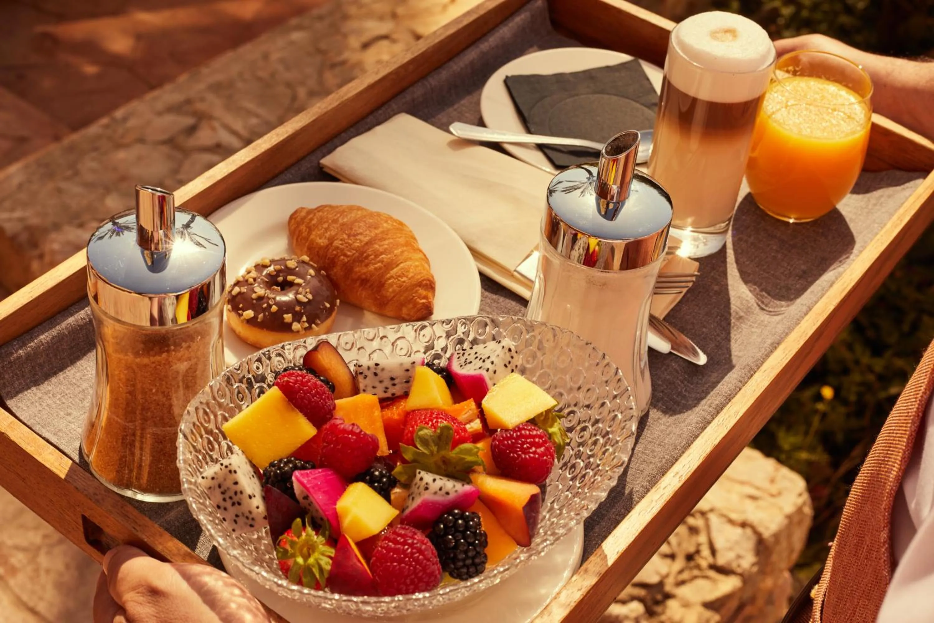 Breakfast in Pula Suites Boutique Resort