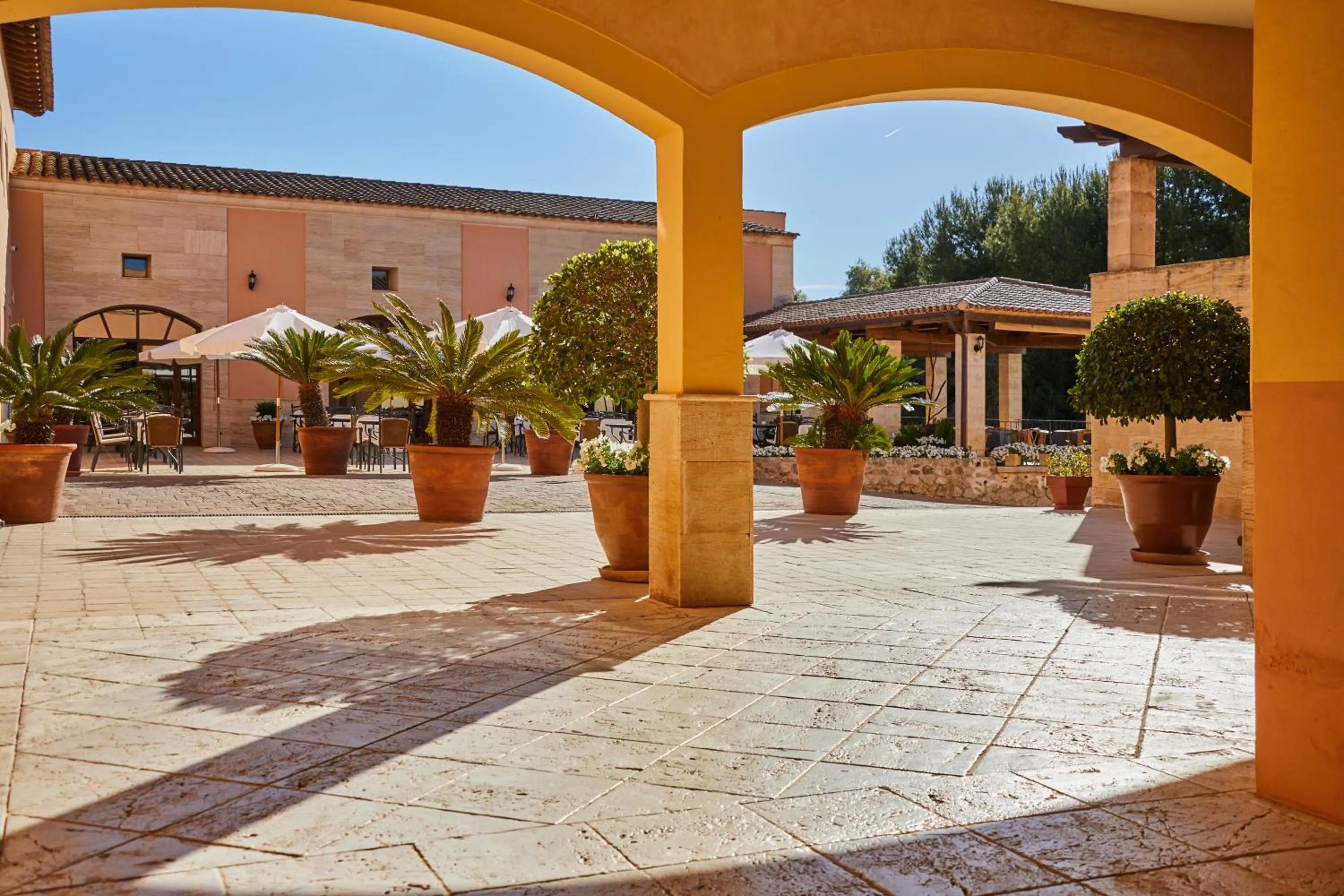 Patio in Pula Suites Boutique Resort