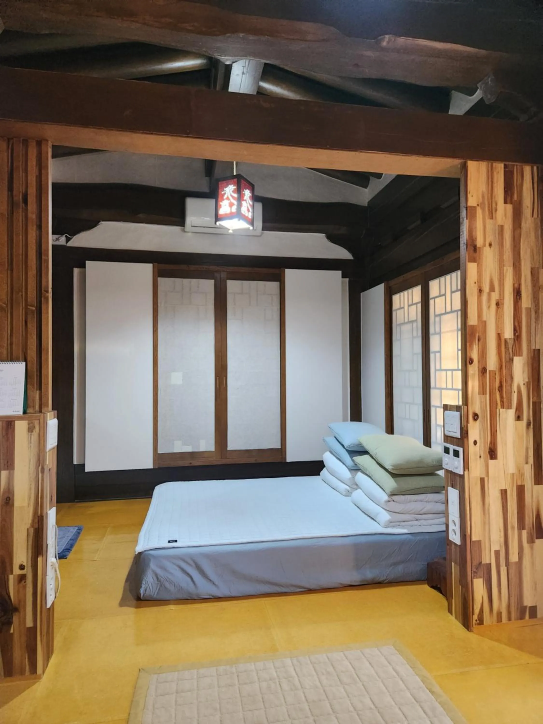 Bed in HanokInn