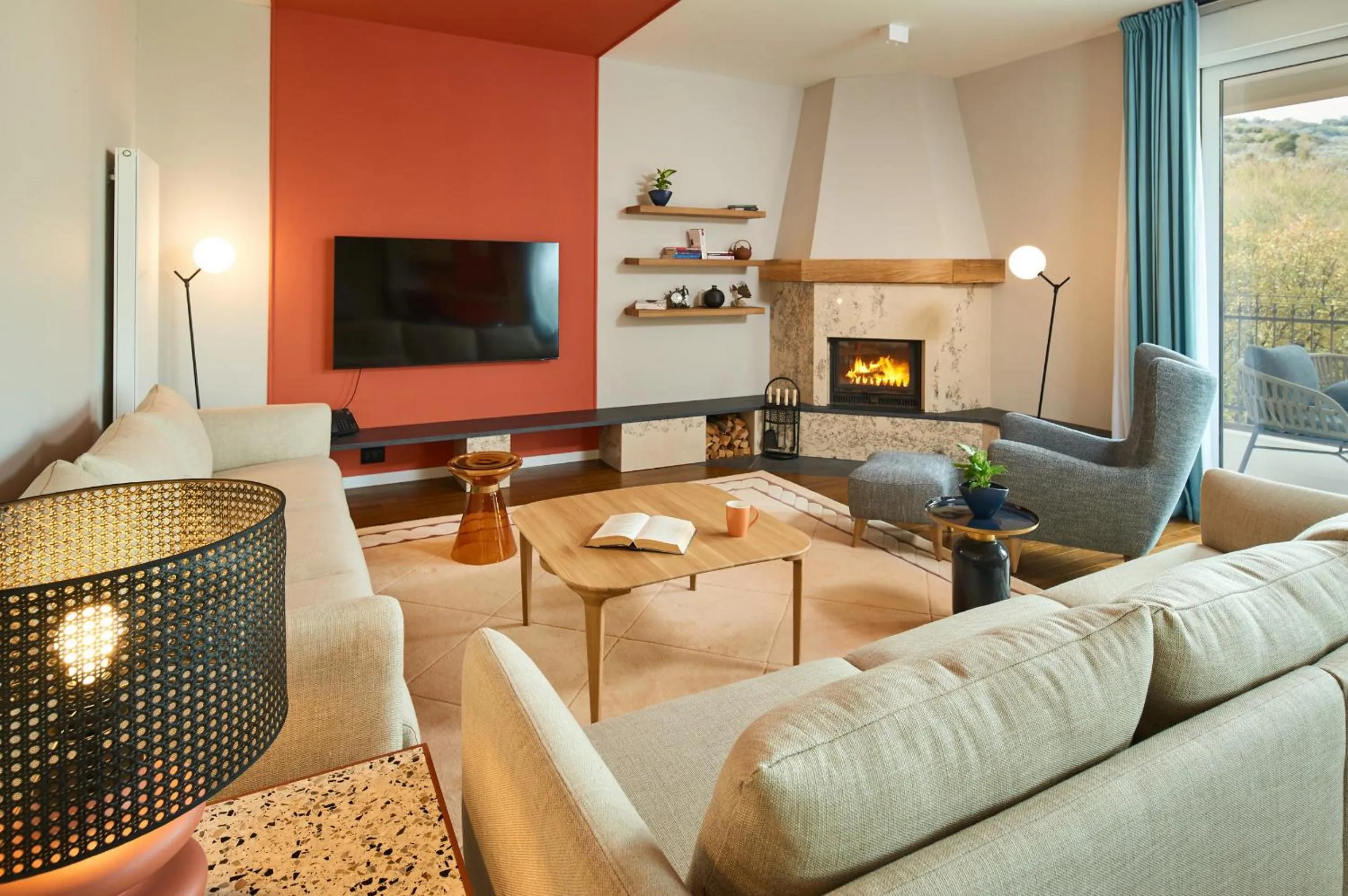 Living room in Veladrion Adults Exclusive Boutique Resort