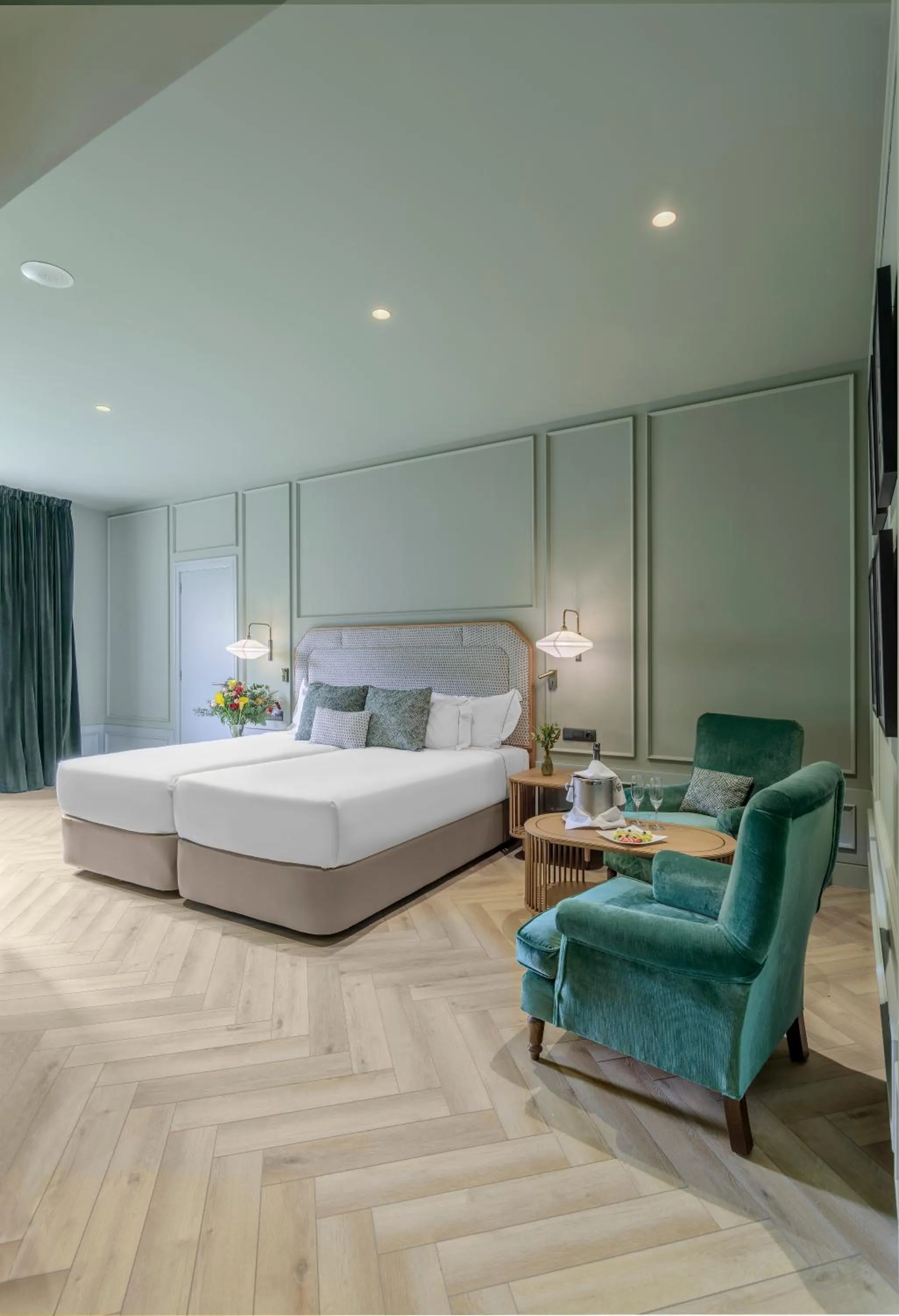 Bedroom, Bed in CoolRooms Palacio de Luces