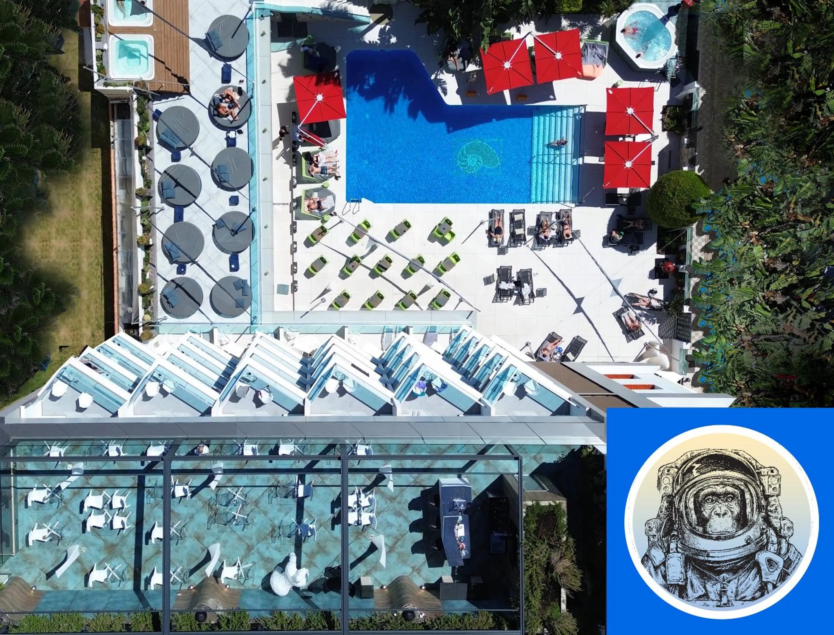 Property building in Essence Hotel Boutique