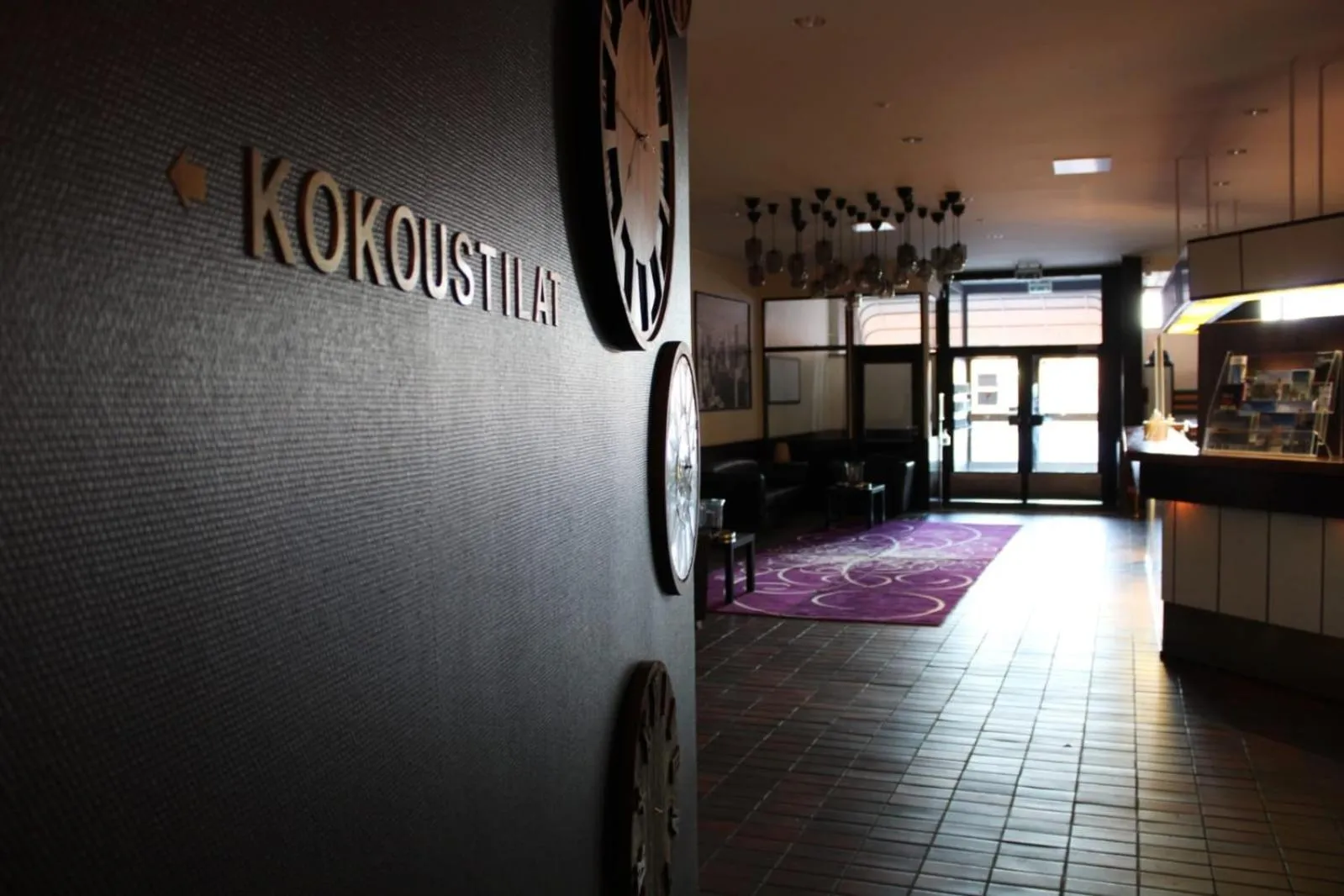 Lobby or reception in Hotelli Leikari