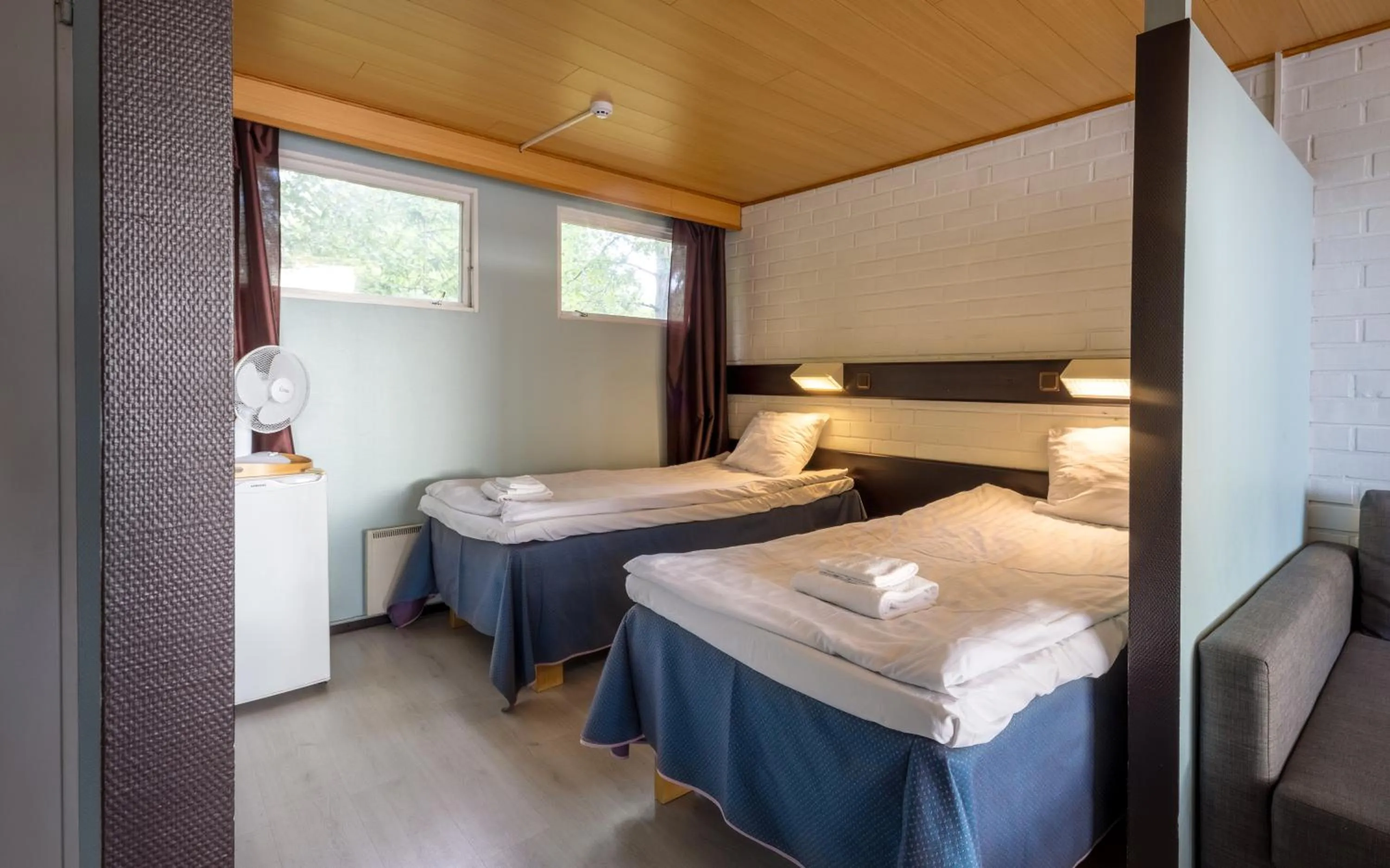 Bed in Hotelli Leikari