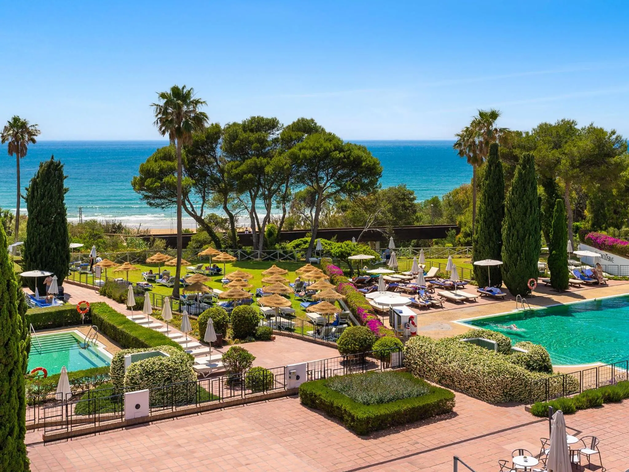 Pool view in Hotel Fuerte Conil-Resort