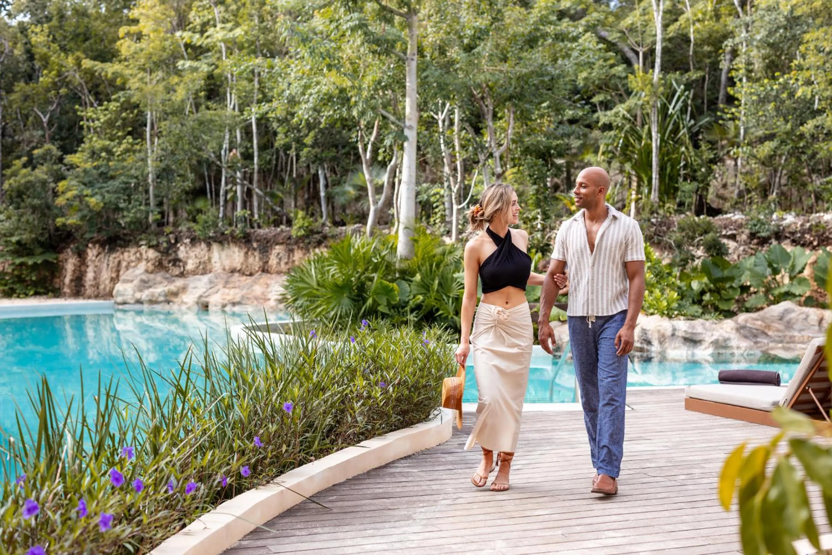 Pool view in Secrets Tulum Resort & Beach Club - Adults Only - All Inclusive