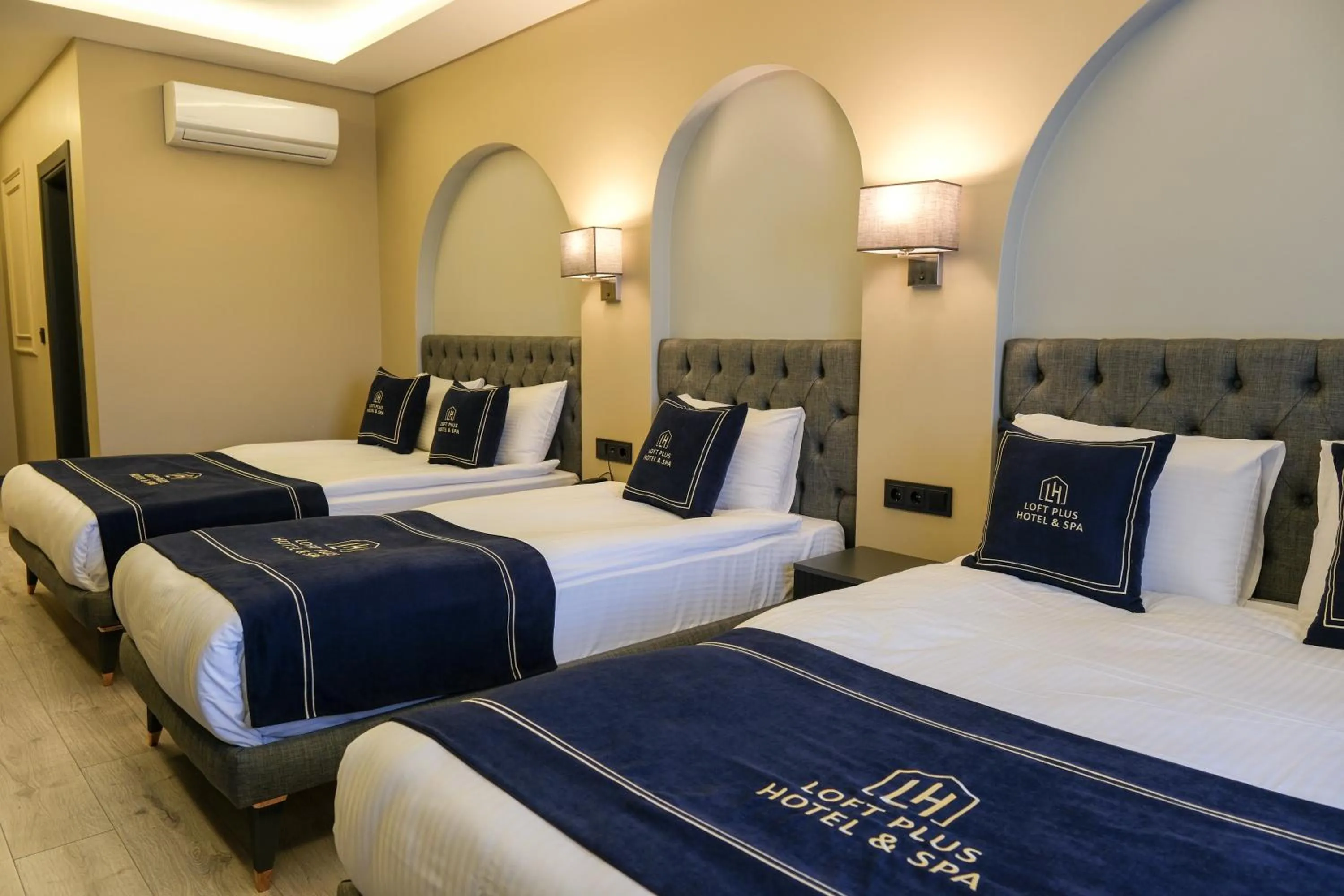 Photo of the whole room, Bed in Loft Plus Hotel's