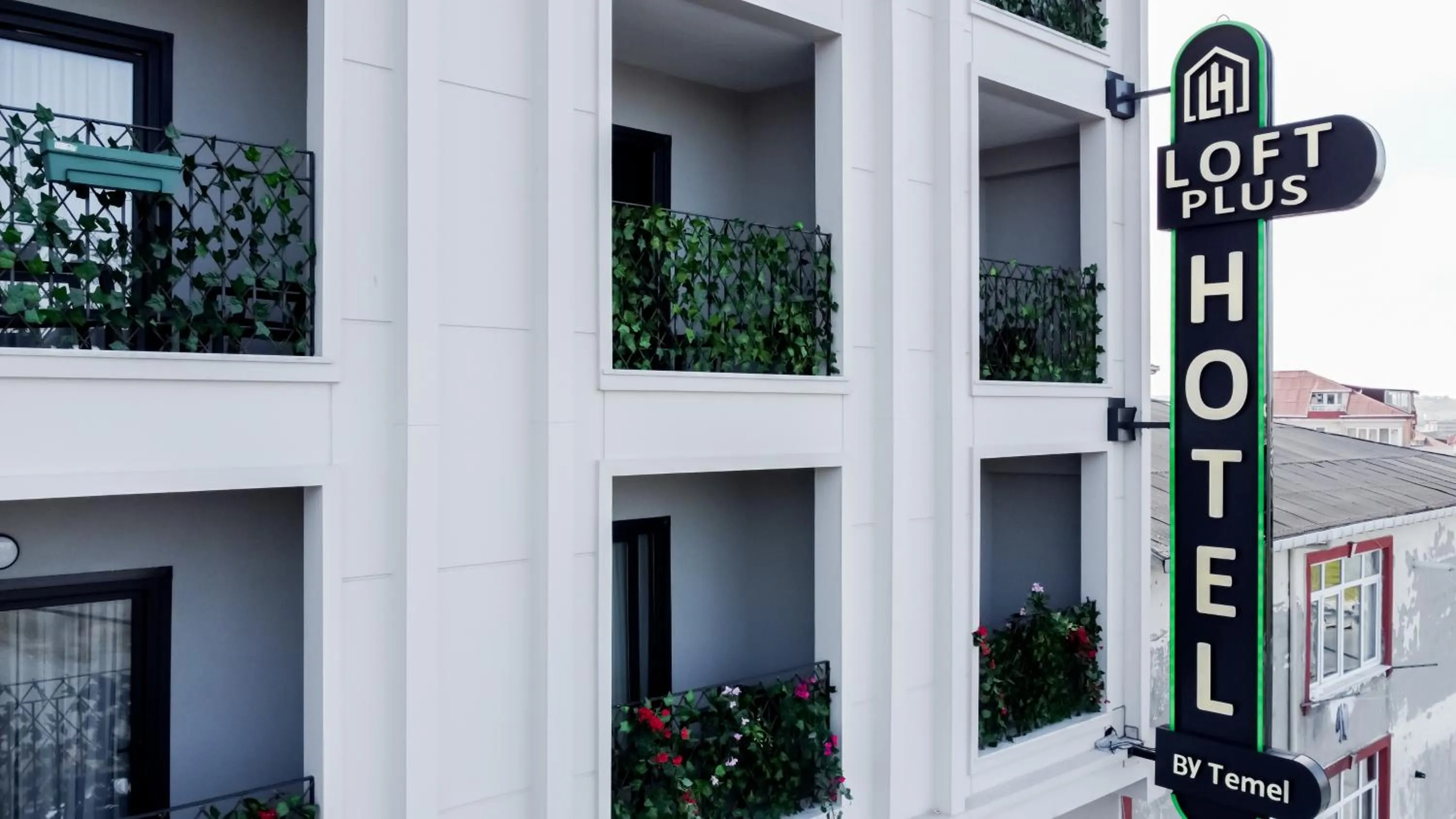 Property building in Loft Plus Hotel's