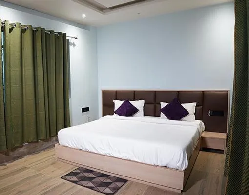 Bed in Hotel Blue Lemon