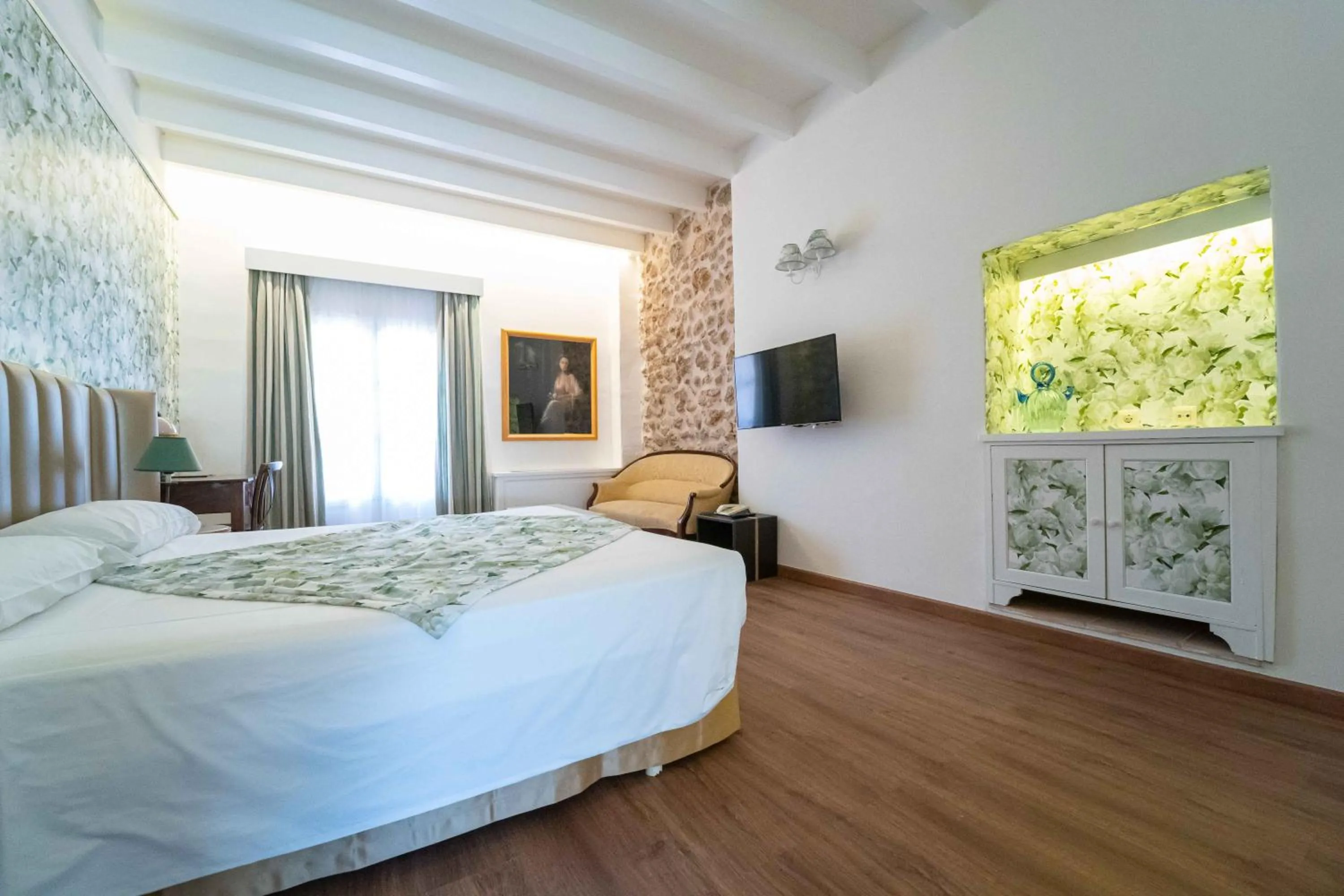 Superior Double Room with Terrace in Hotel Rural S'Olivaret & Spa