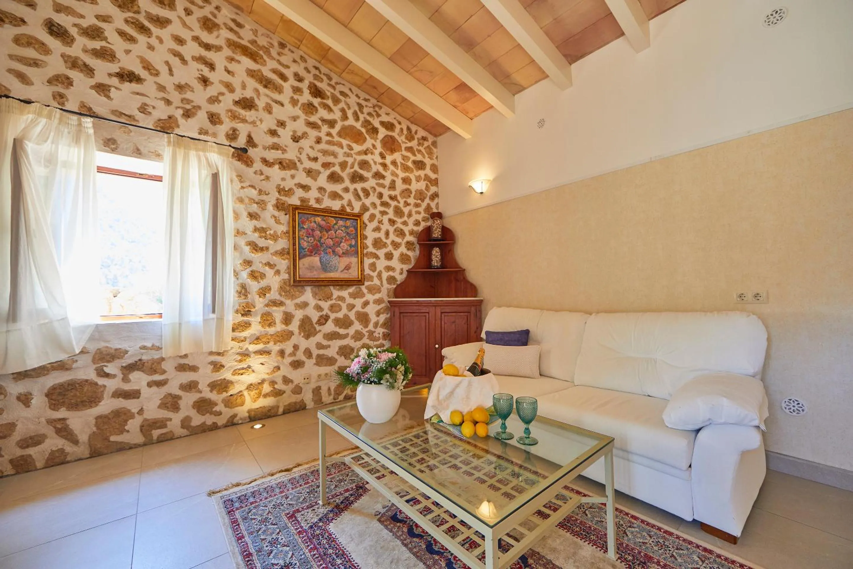 Living room in Hotel Rural S'Olivaret & Spa