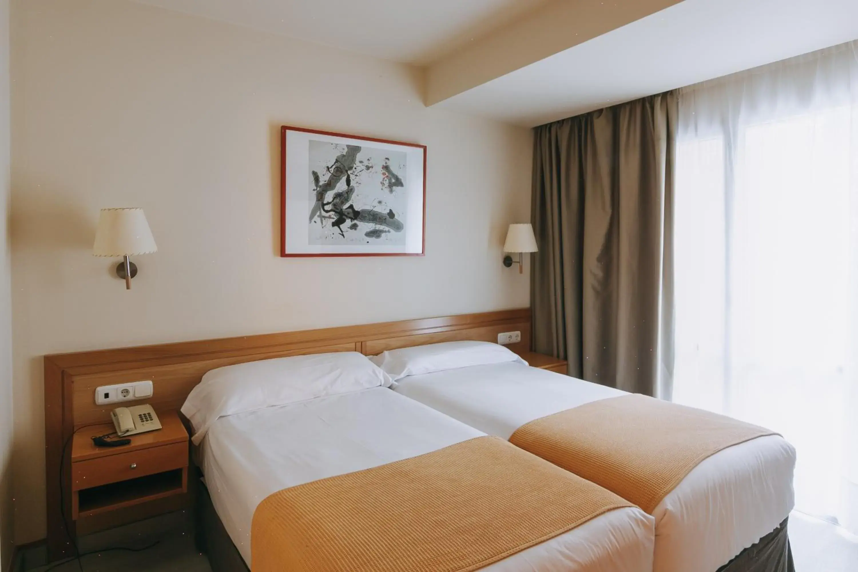 Double or Twin Room in Hotel Zaragoza Plaza Double or Twin Room in Hotel Zaragoza Plaza