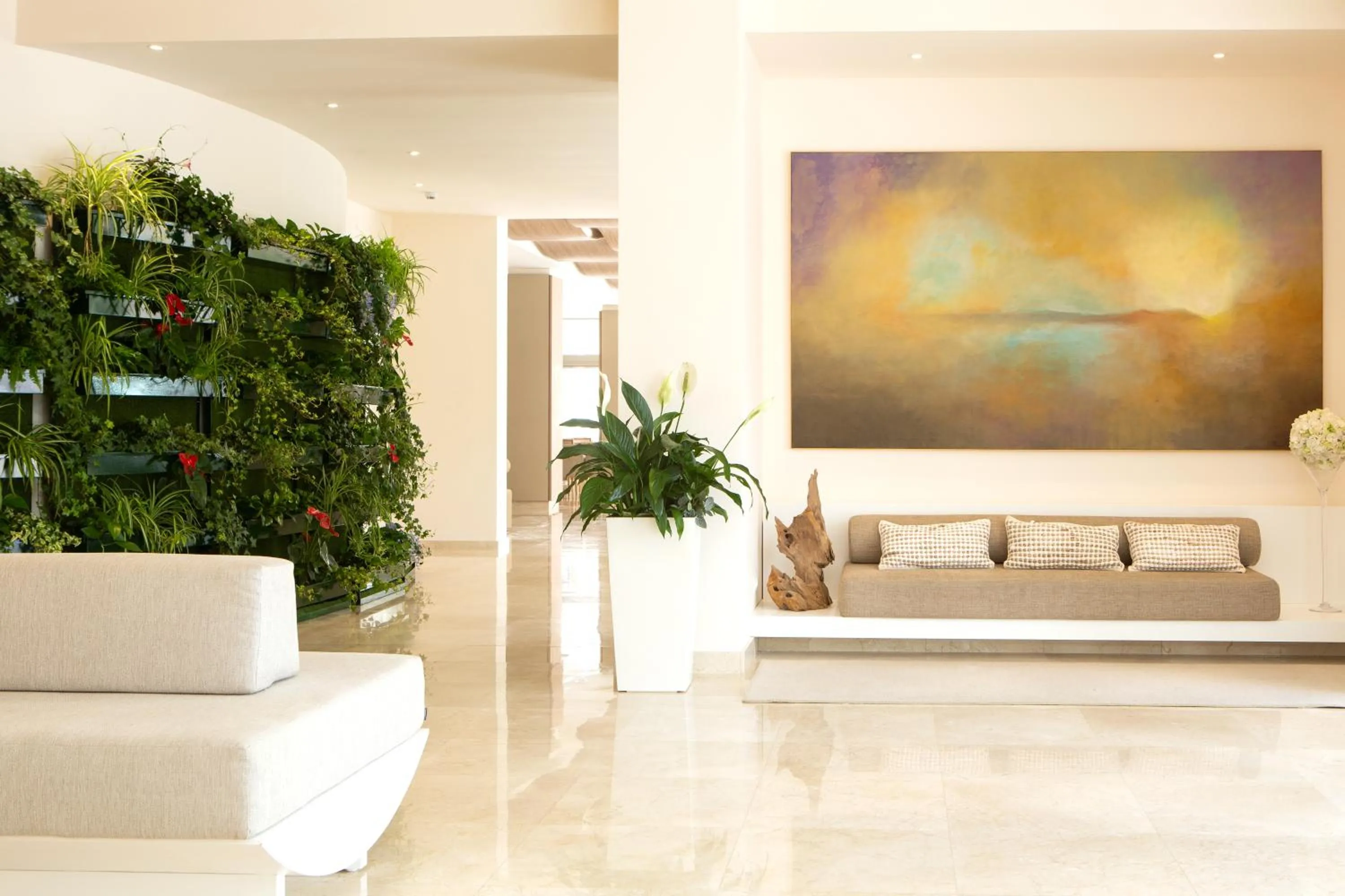 Lobby or reception in Hotel Sabina Playa