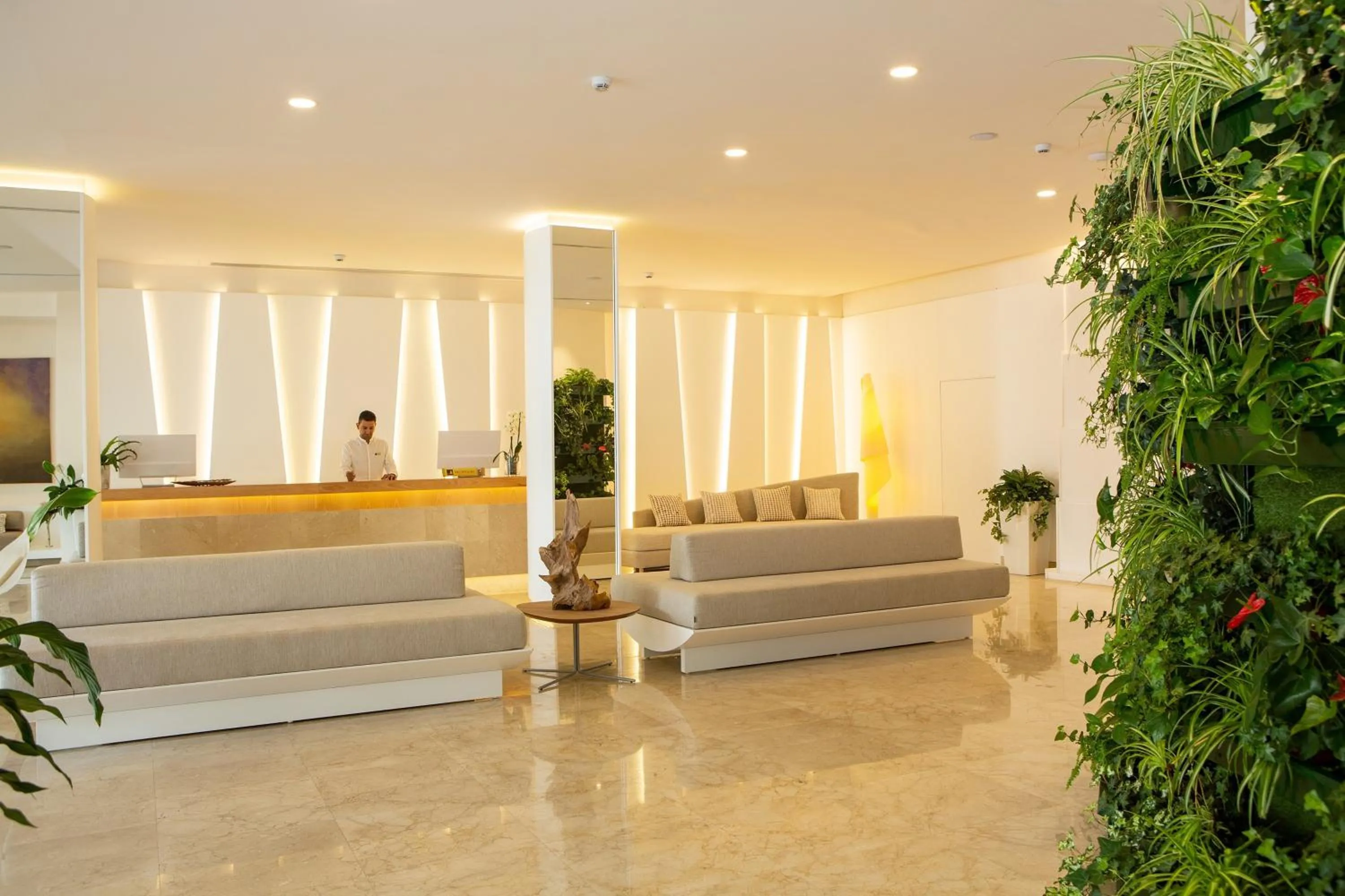Lobby or reception in Hotel Sabina Playa