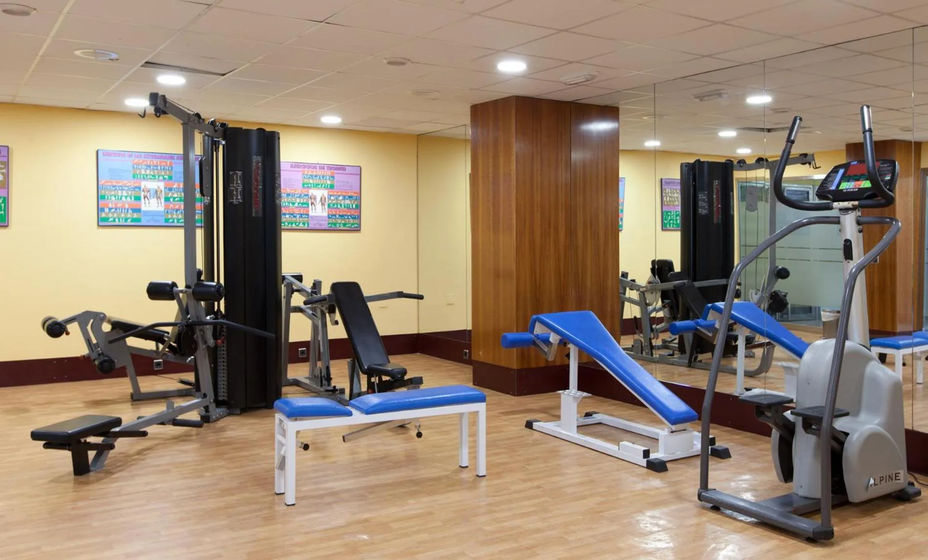 Fitness centre/facilities in Hotel Peñiscola Palace