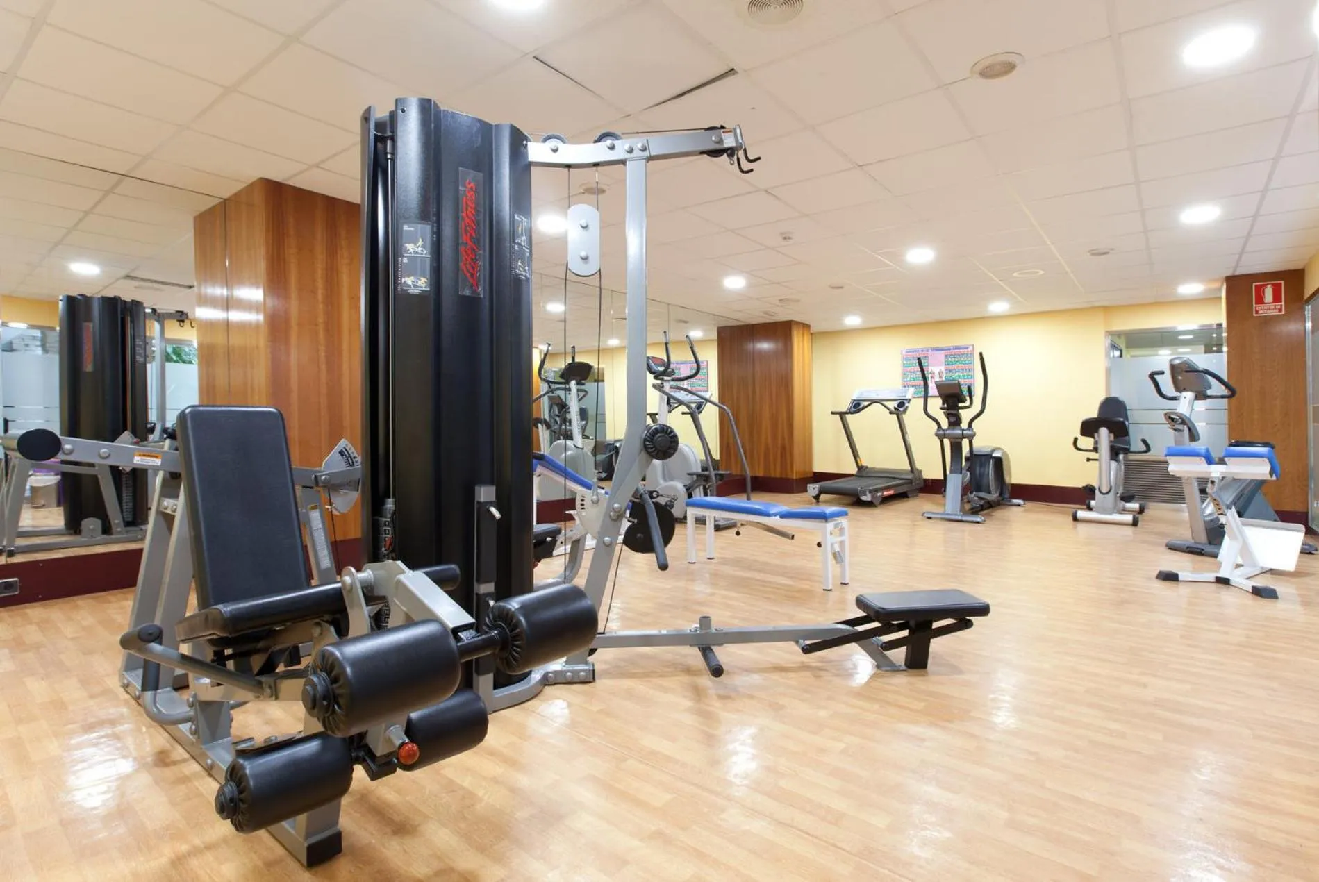 Fitness centre/facilities in Hotel Peñiscola Palace