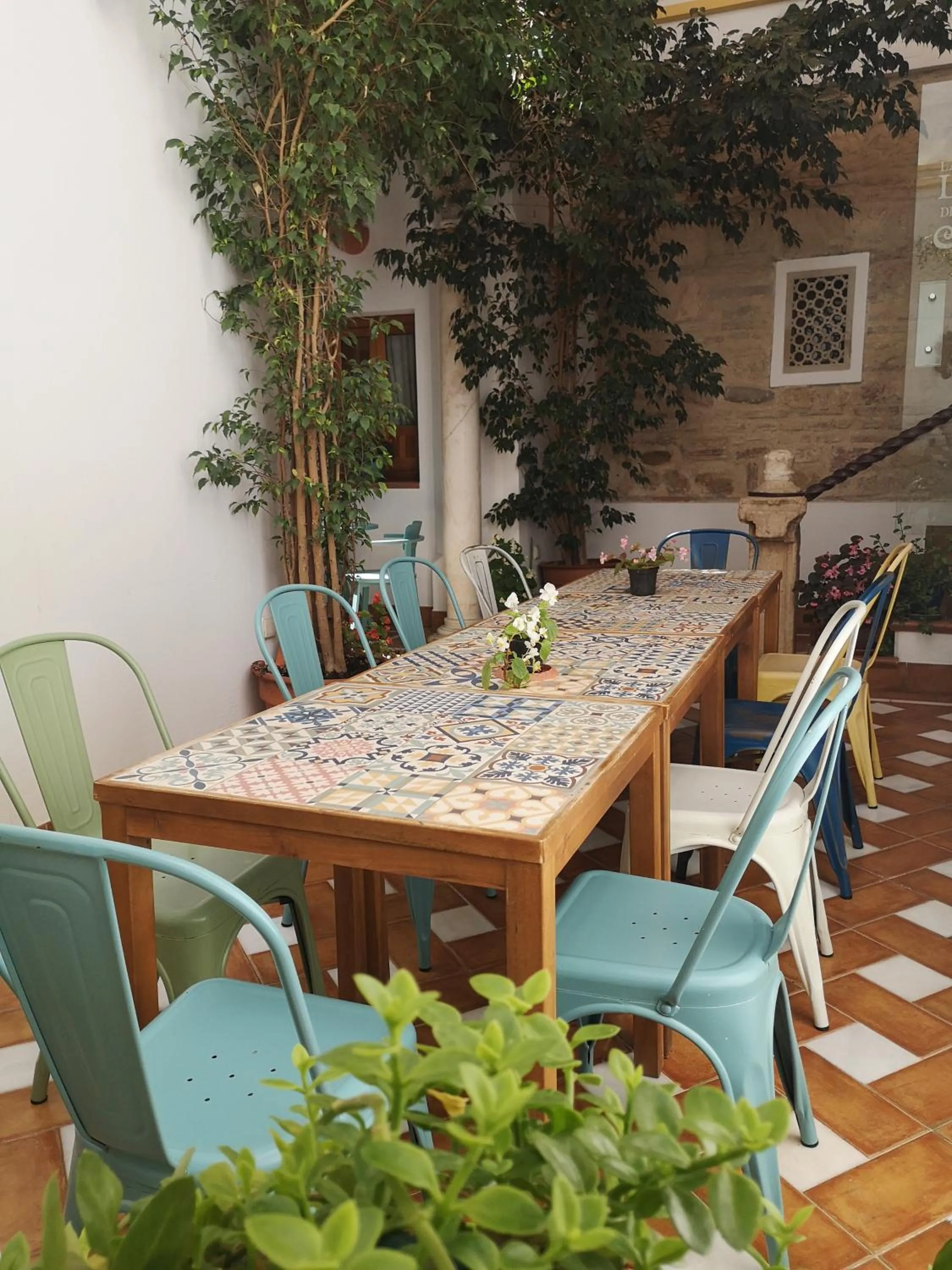 Seating area in La Llave de la Judería Hotel Boutique