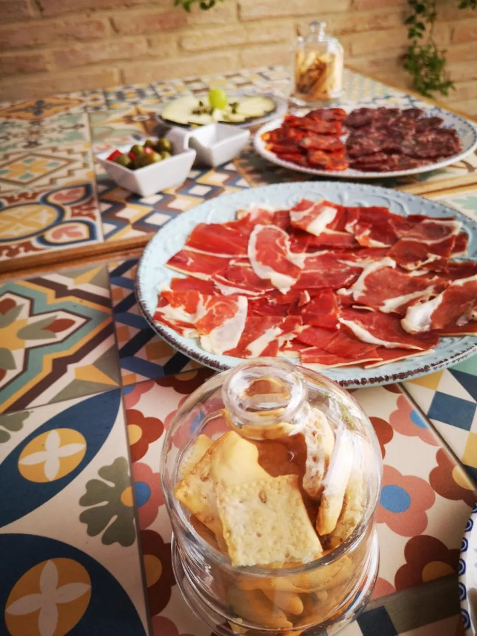 Food in La Llave de la Judería Hotel Boutique