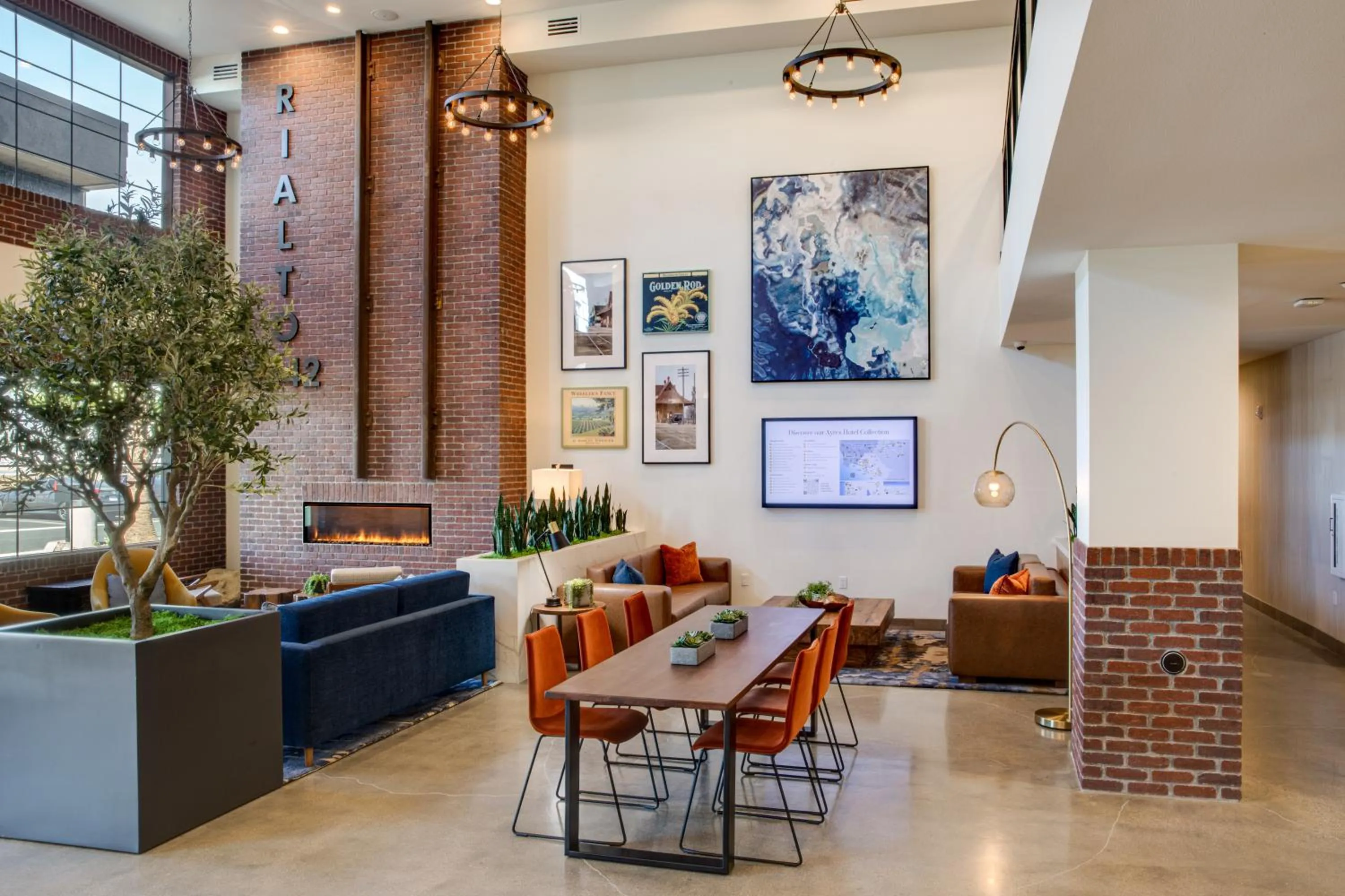 Lobby or reception in Ayres Hotel Rialto Fontana