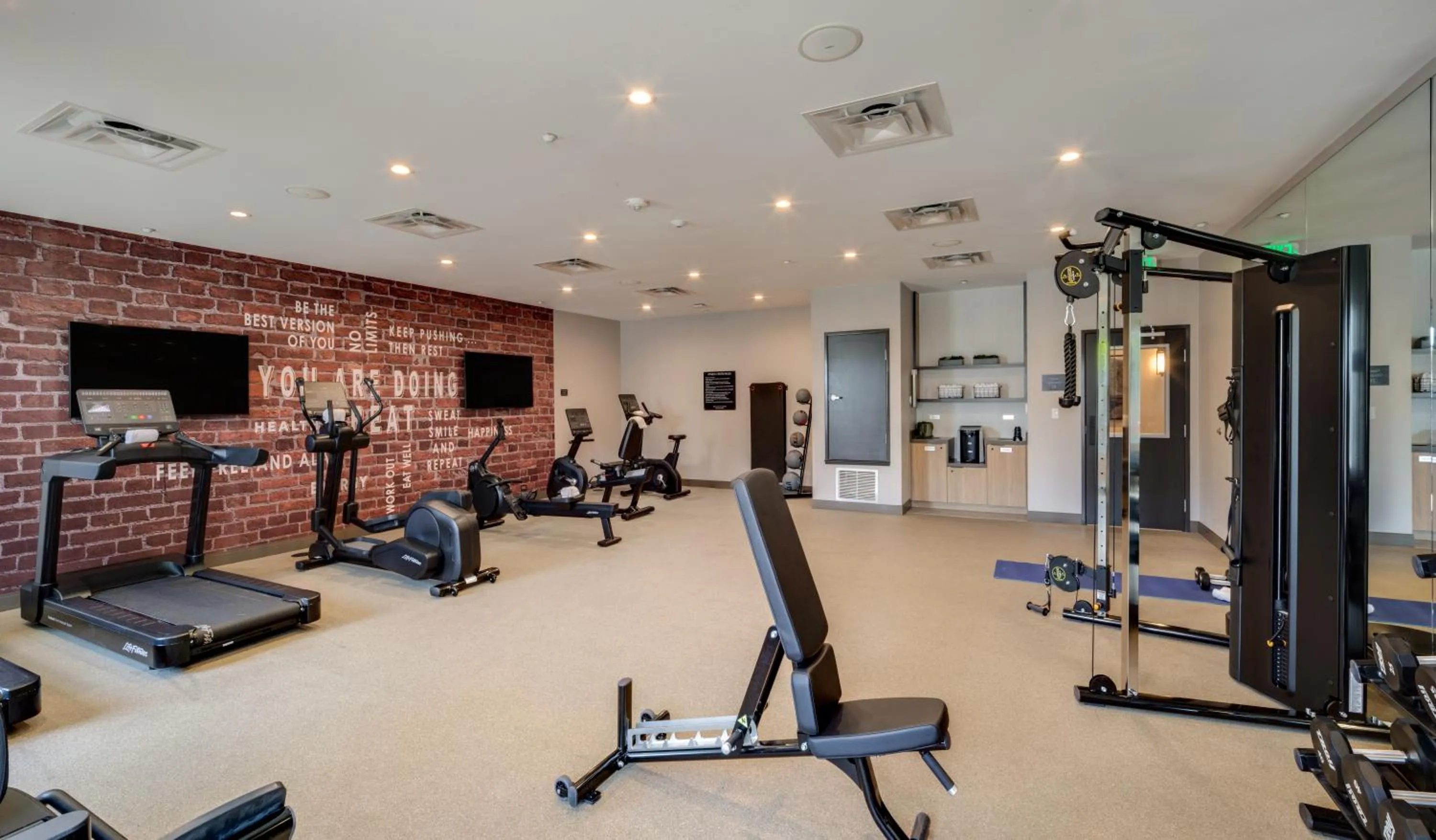 Fitness centre/facilities in Ayres Hotel Rialto Fontana