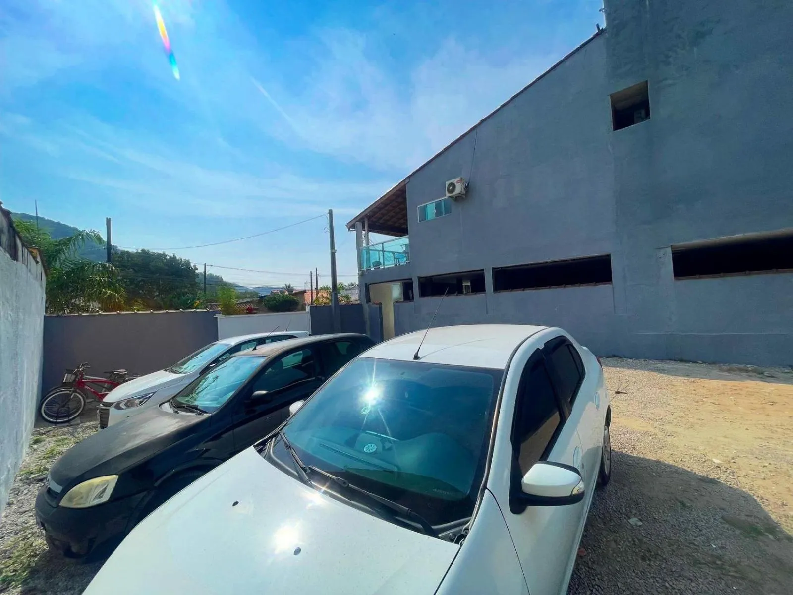 Parking in Pousada Ubatuba