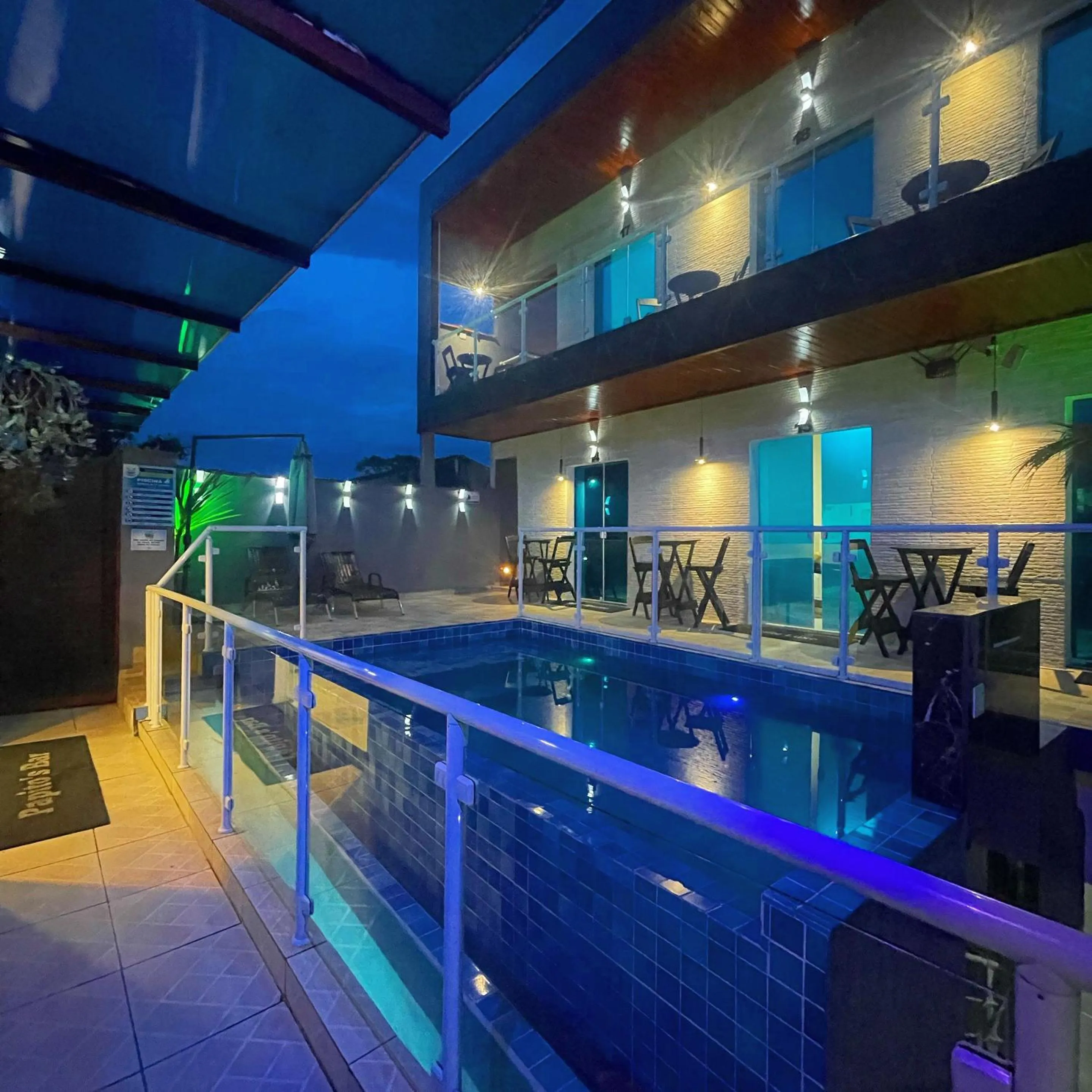 Night in Pousada Ubatuba