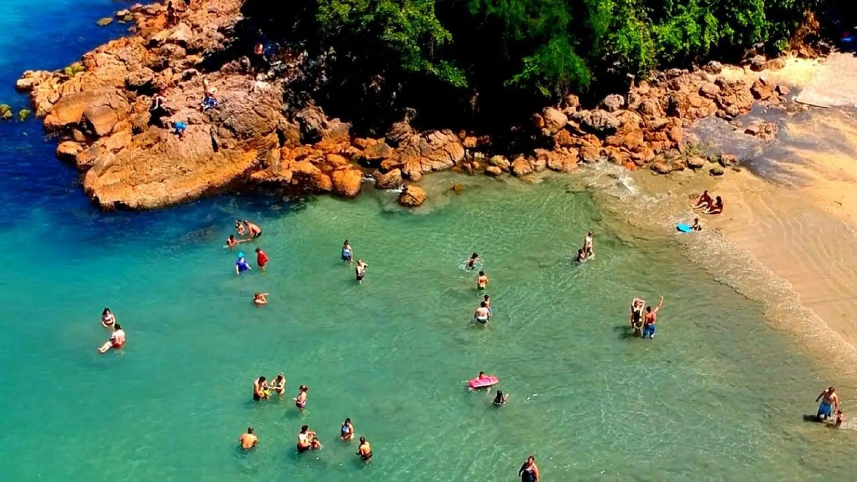Beach in Pousada Ubatuba