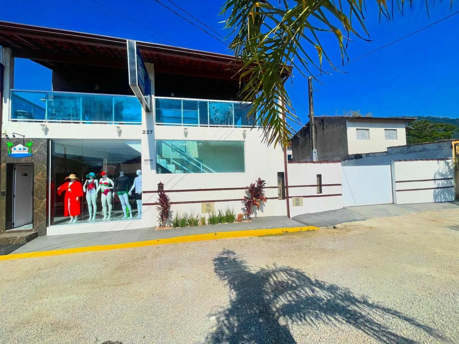 Facade/entrance in Pousada Ubatuba