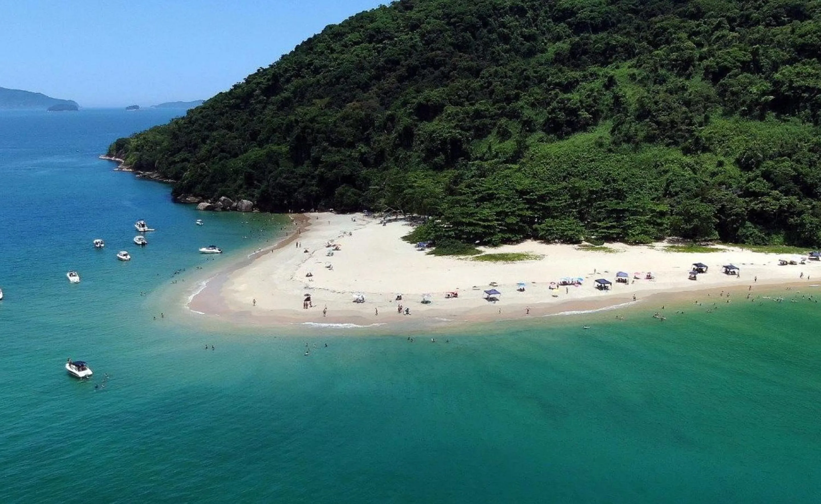 Beach in Pousada Ubatuba