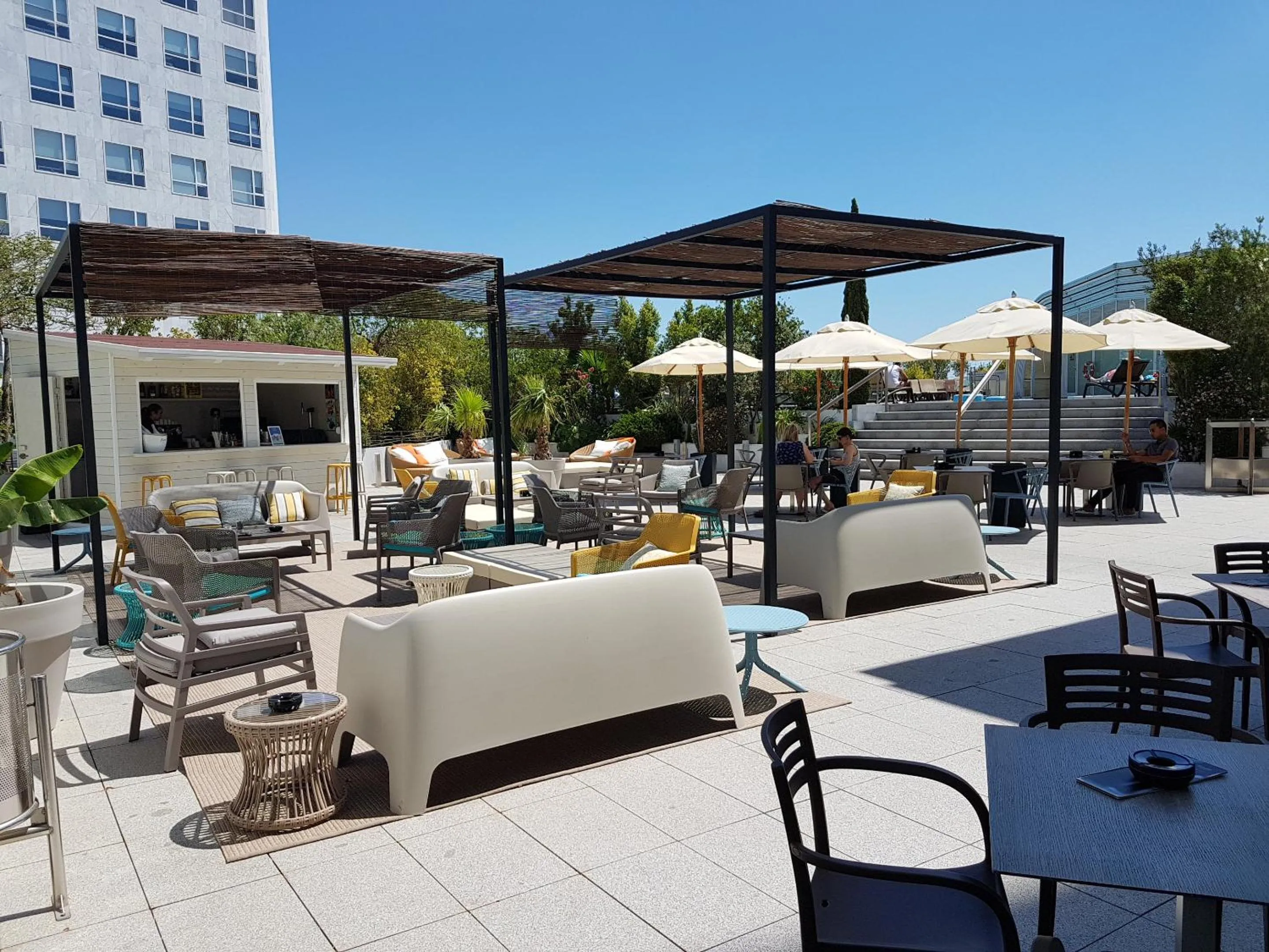 Balcony/Terrace in Sercotel Sorolla Palace