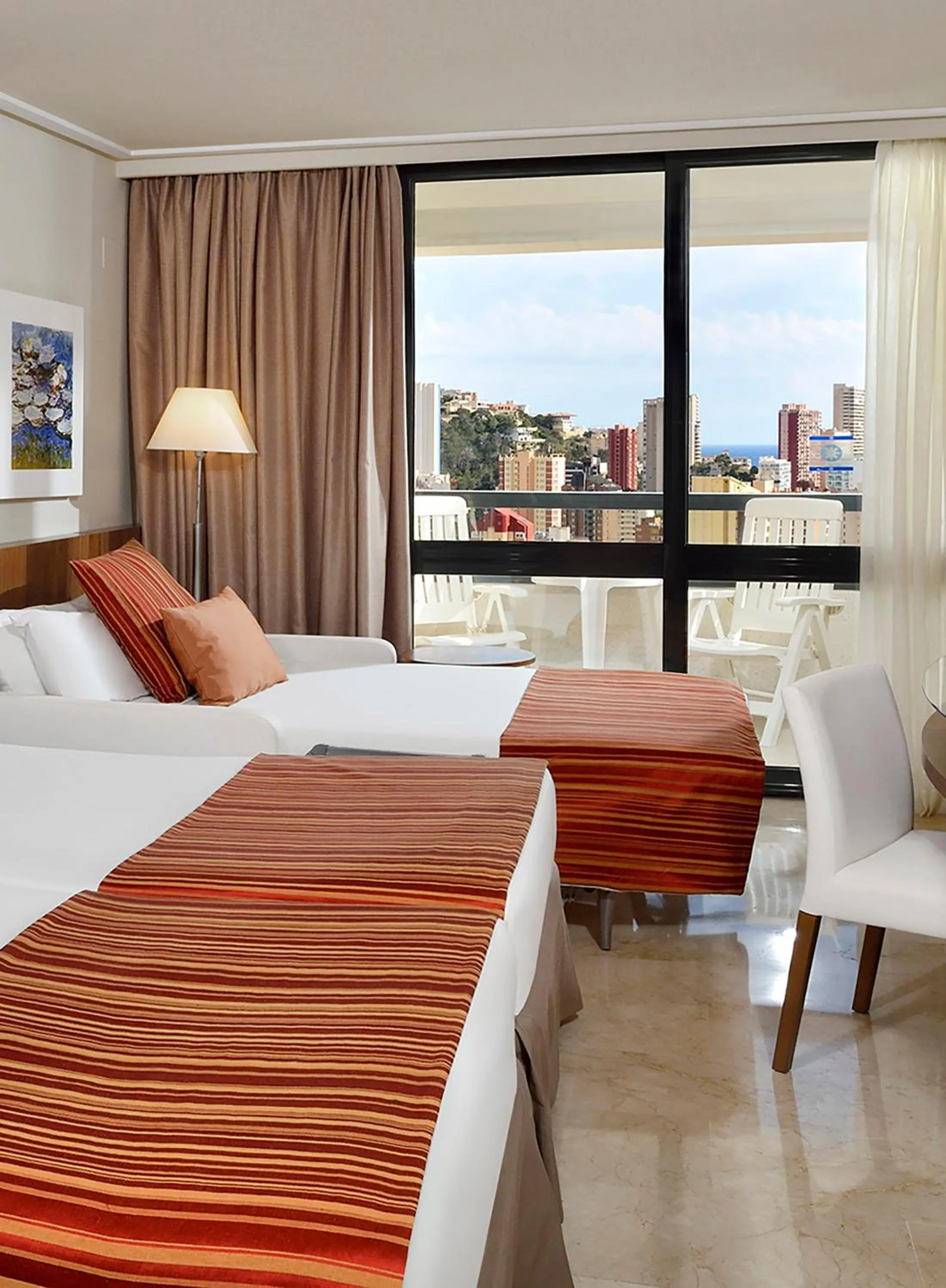 Bed in Melia Benidorm