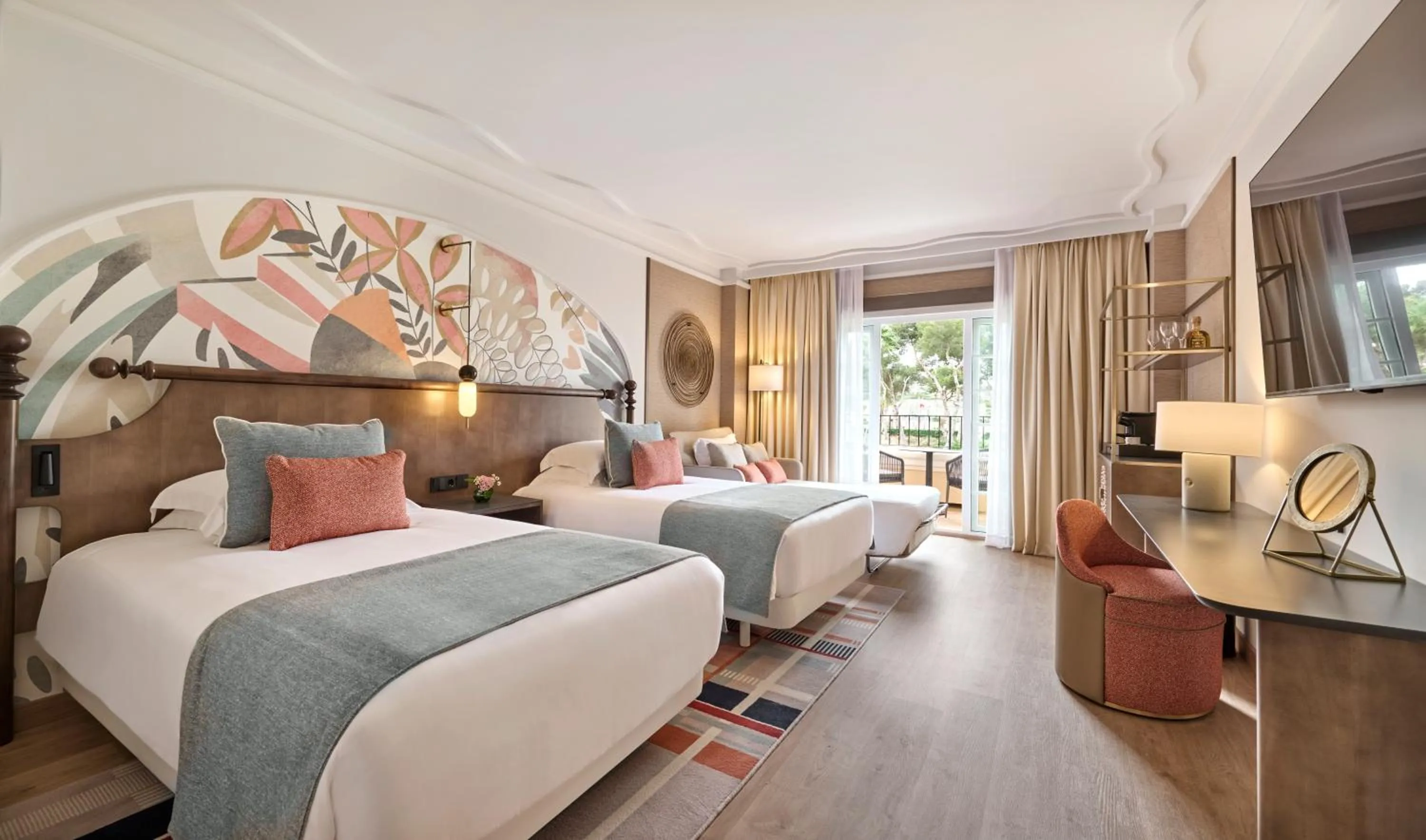 Balcony/Terrace, Bed in Grand Hyatt La Manga Club Golf & Spa