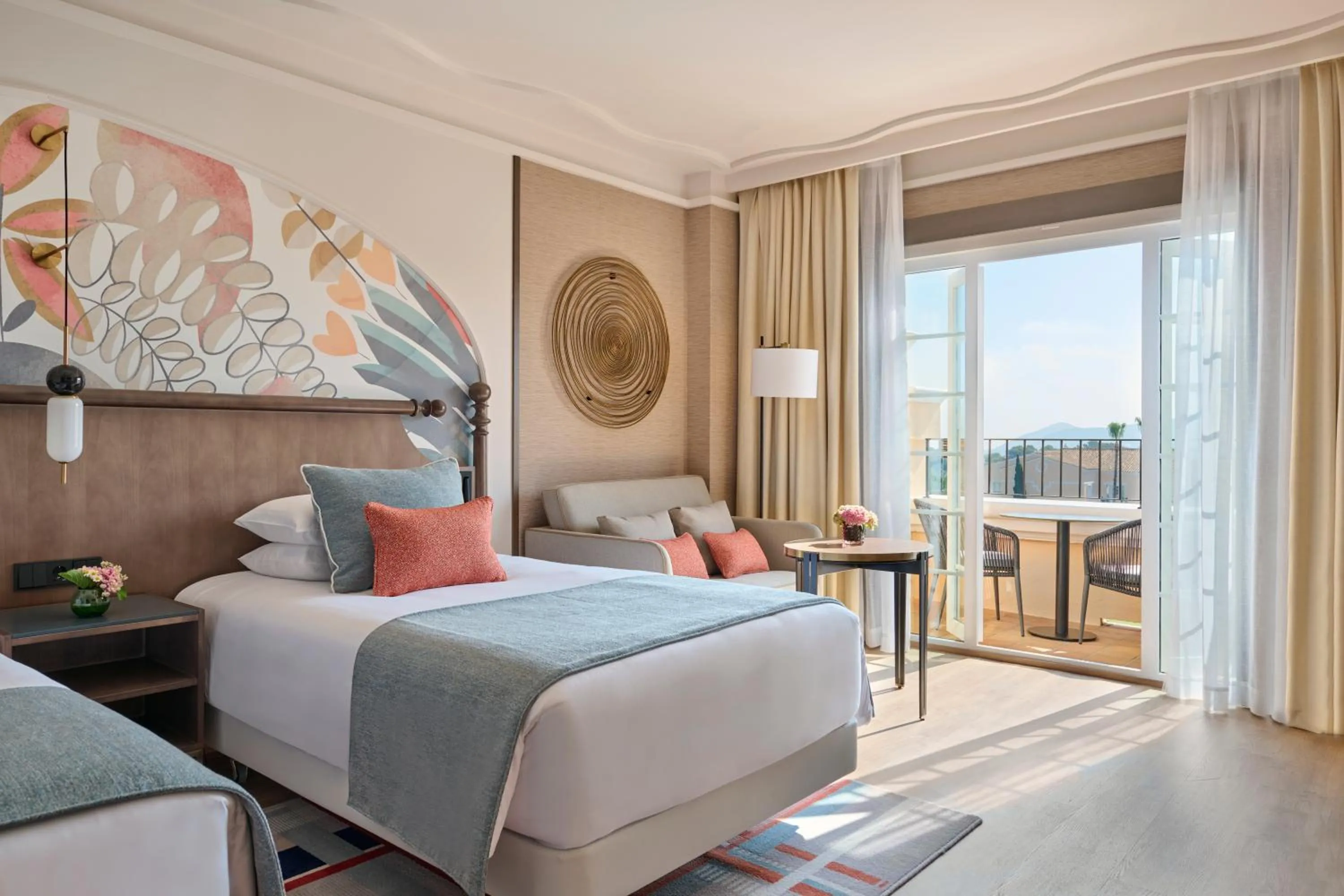 Balcony/Terrace, Bed in Grand Hyatt La Manga Club Golf & Spa