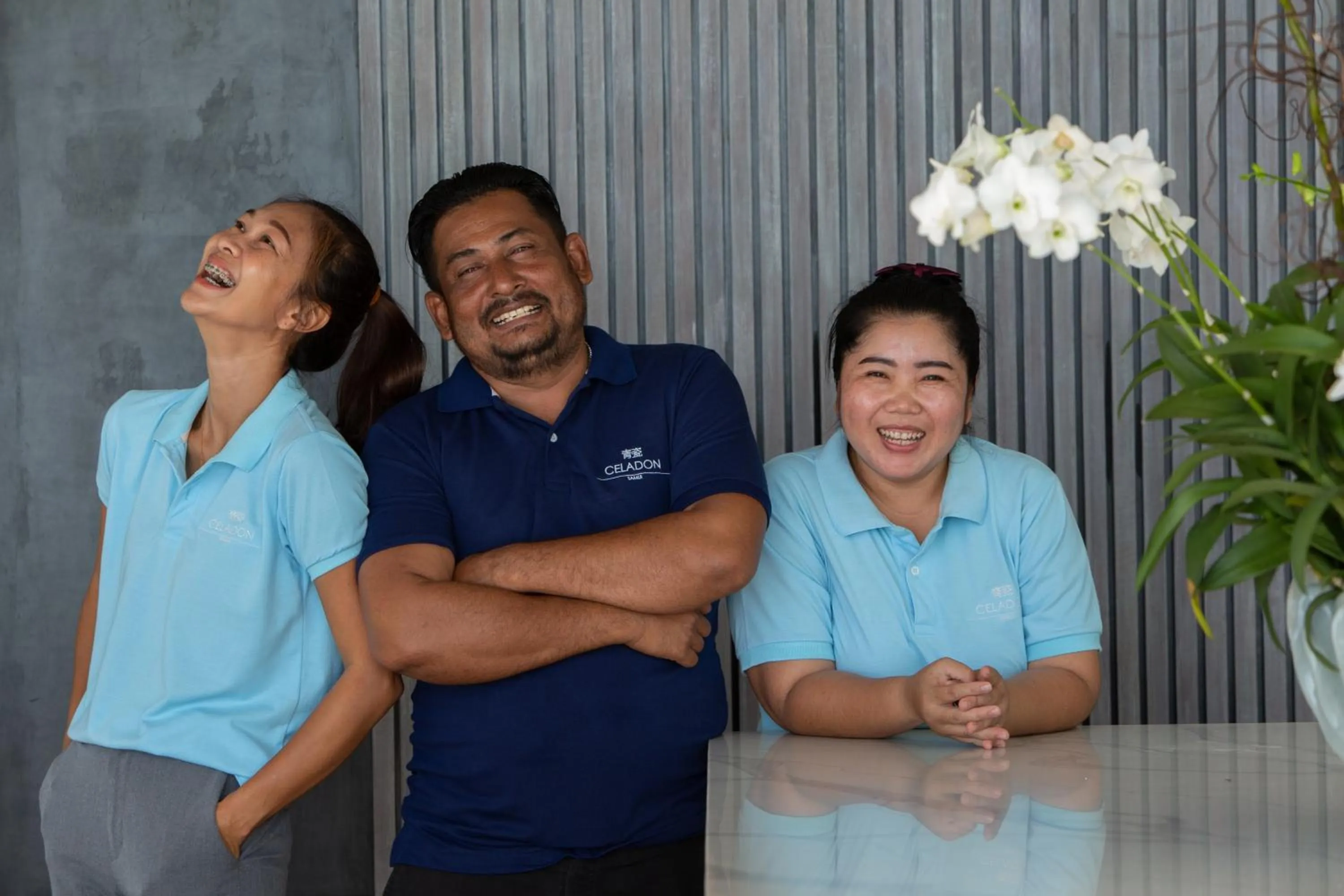 Staff in Villa Celadon