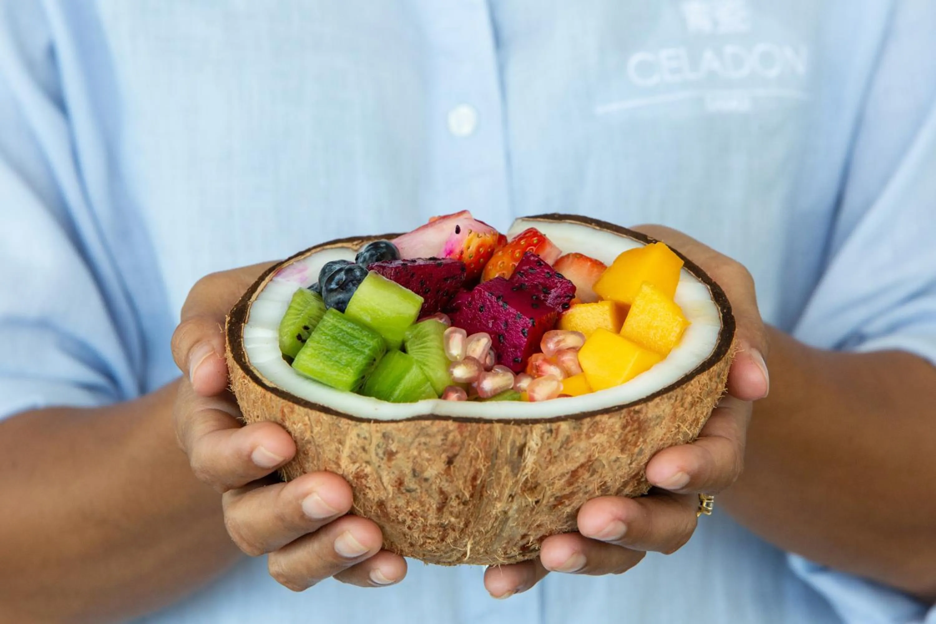 Food close-up in Villa Celadon