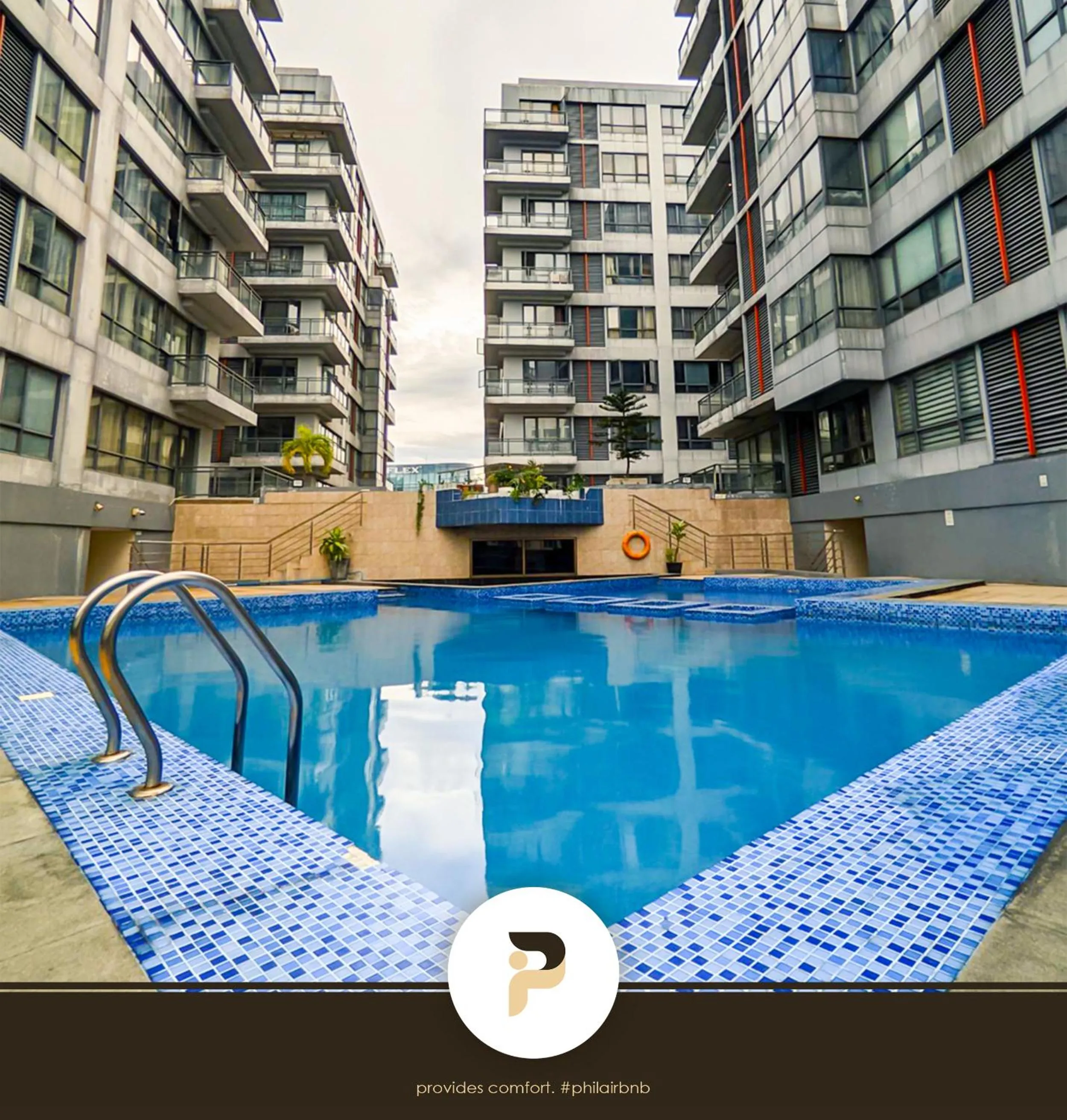 Pool view in FULLY FURNISHED STUDIO NEAR MOA