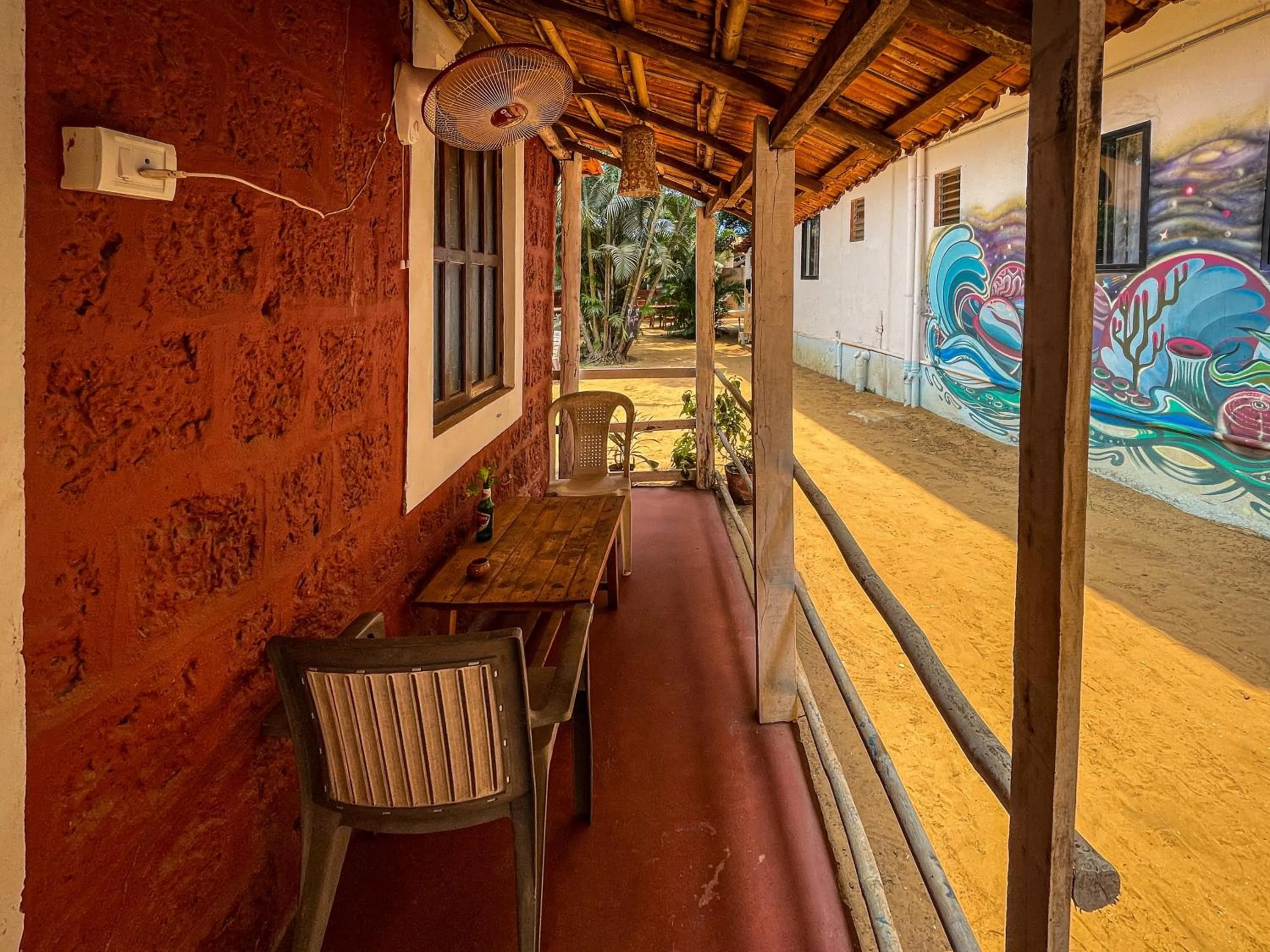 Seating area in SPACELAND Mandrem